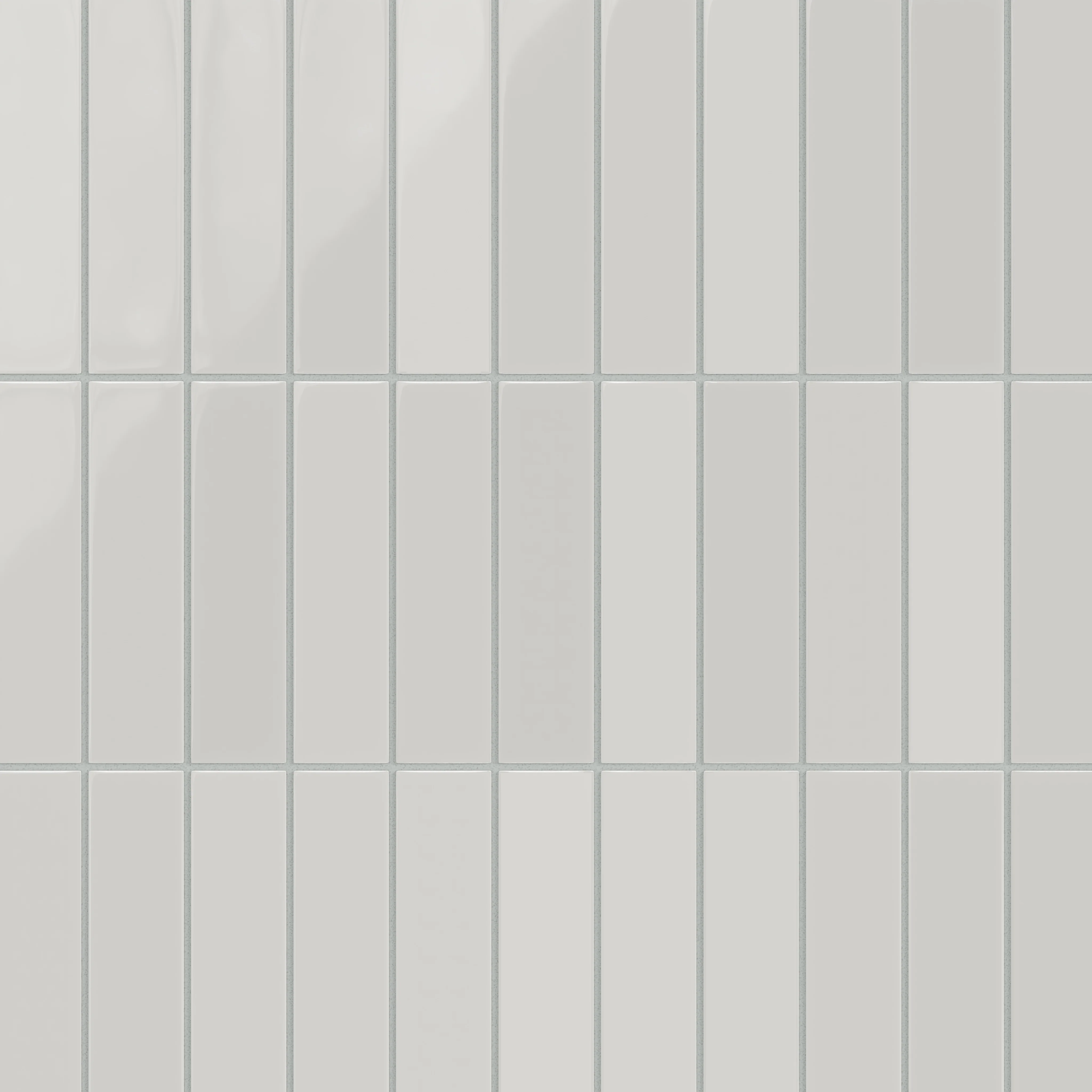 2x8 Natural Press Ceramic Tile in Cloud Cover Gloss - Rockland Interiors Inc.