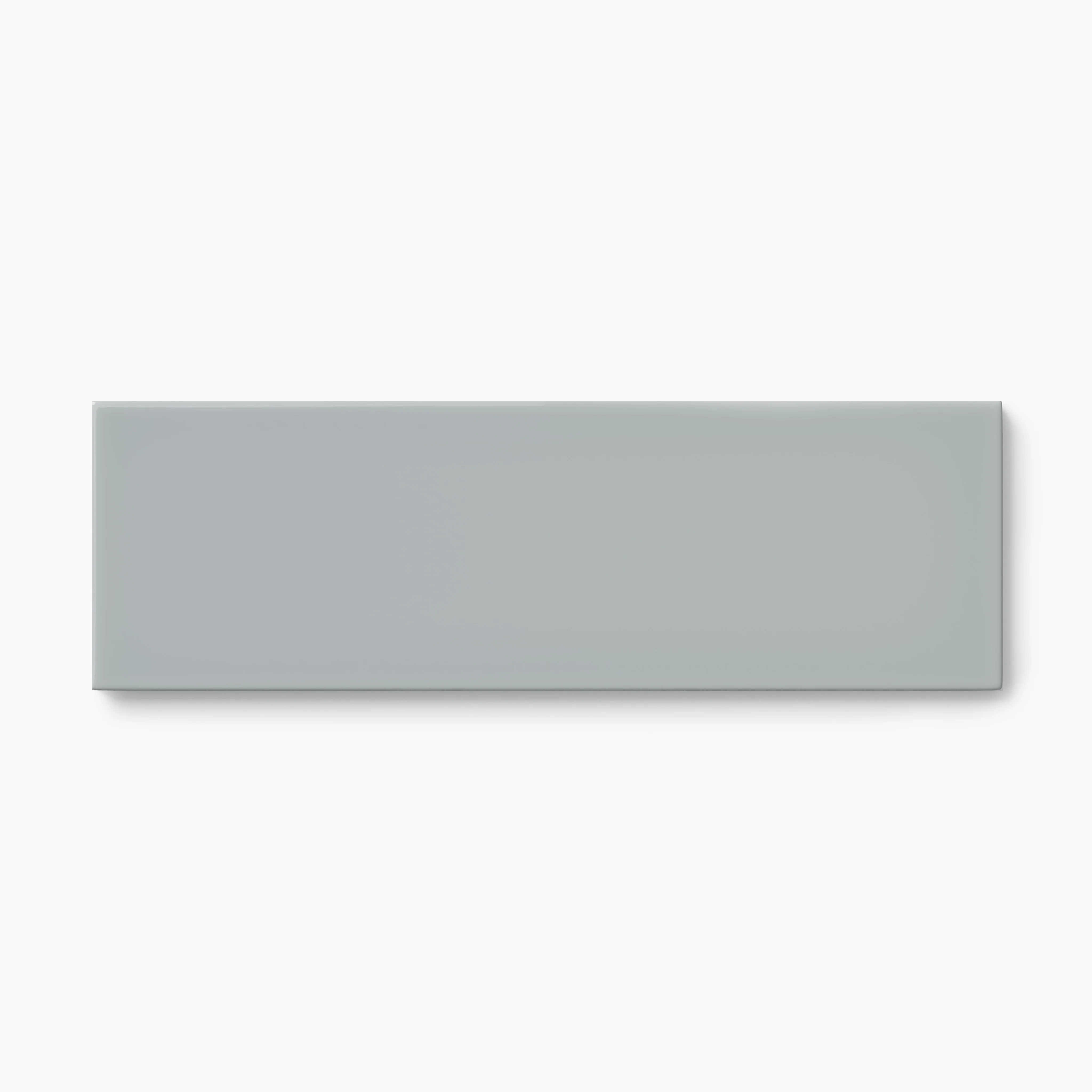 3x9 Natural Press Ceramic Tile in Alberta Blue Gloss - Rockland Interiors Inc.