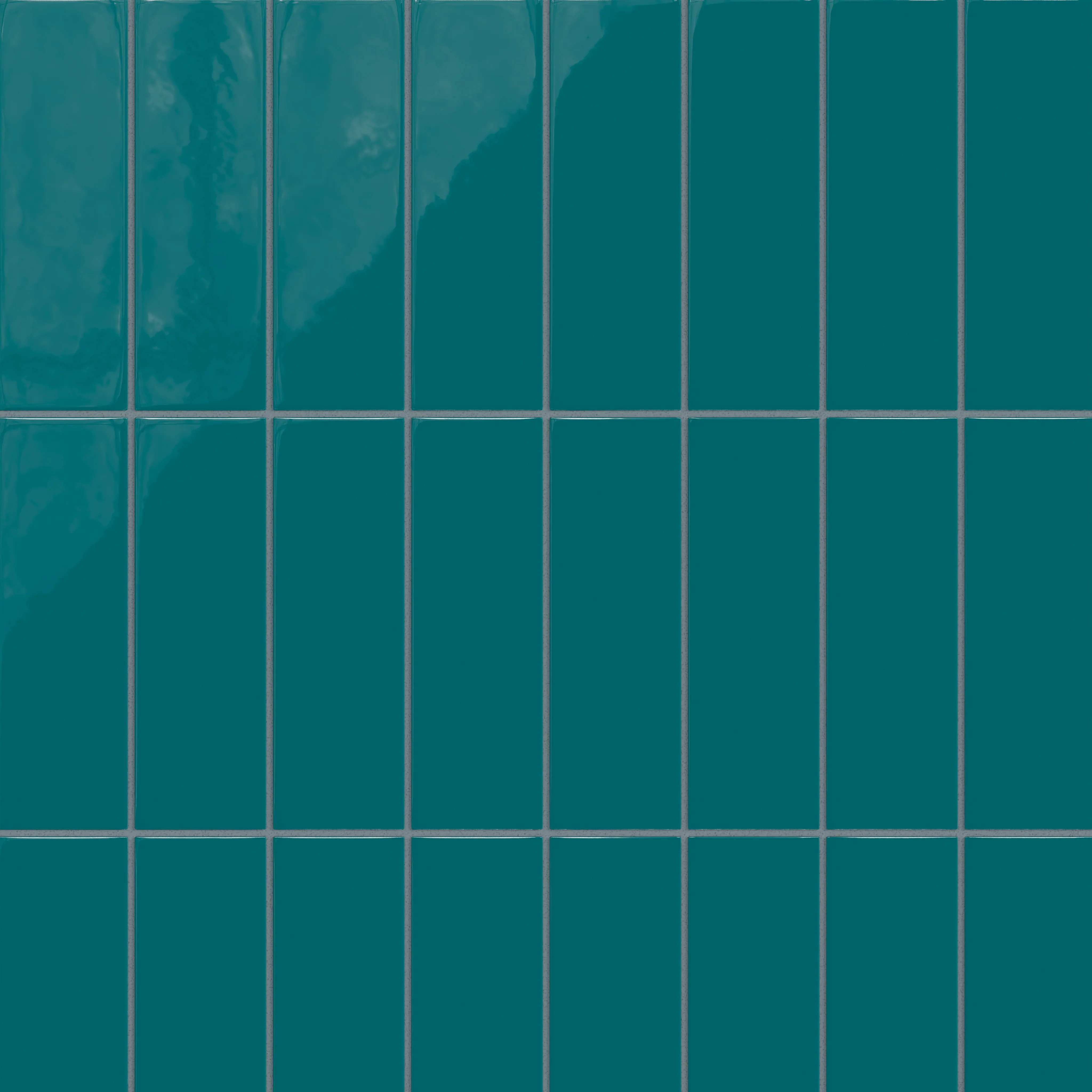 3x9 Natural Press Ceramic Tile in Maya Blue Gloss - Rockland Interiors Inc.