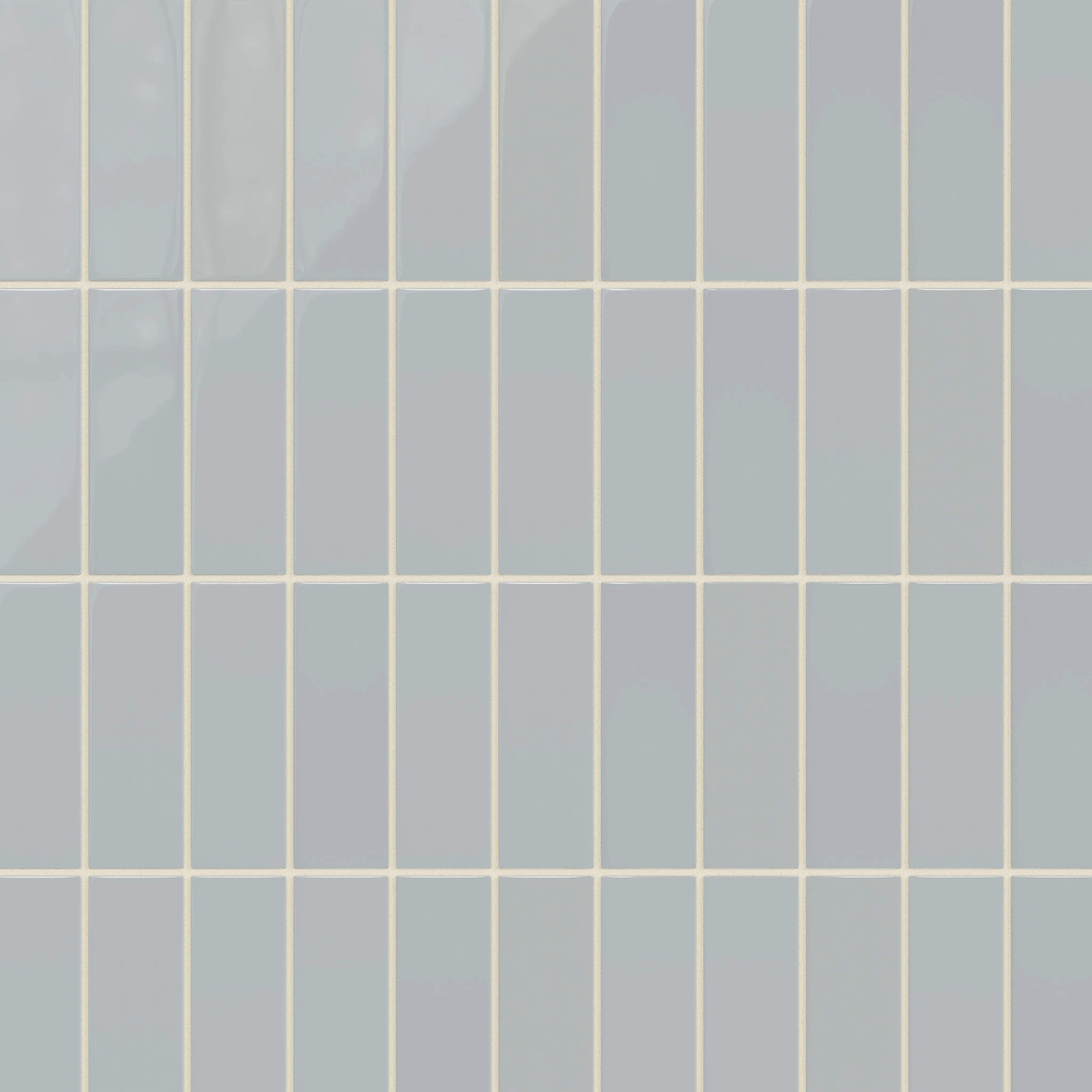 2x6 Natural Press Ceramic Tile in Alberta Blue Gloss - Rockland Interiors Inc.