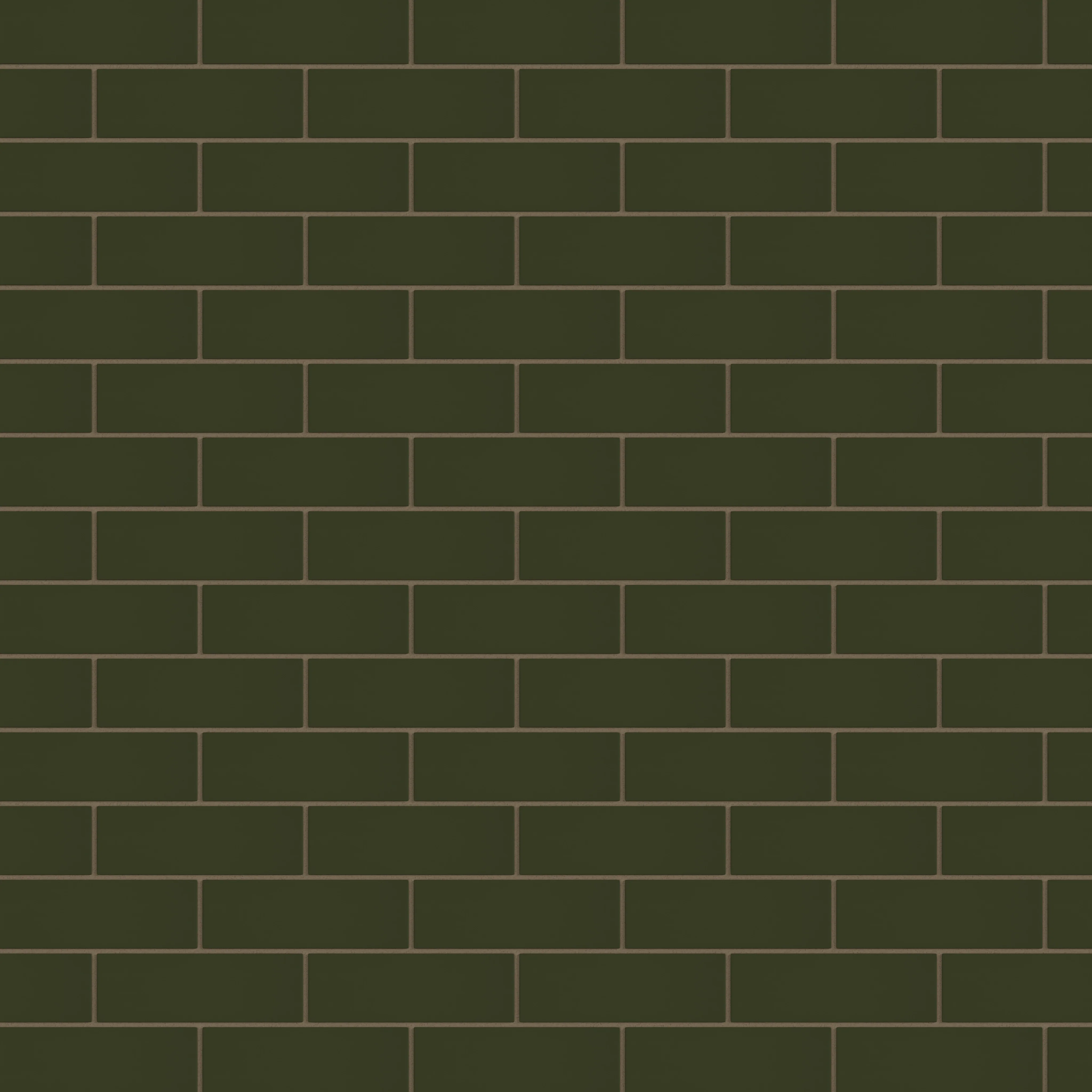 2x6 Natural Press Ceramic Tile in Green Apatite Matte - Rockland Interiors Inc.