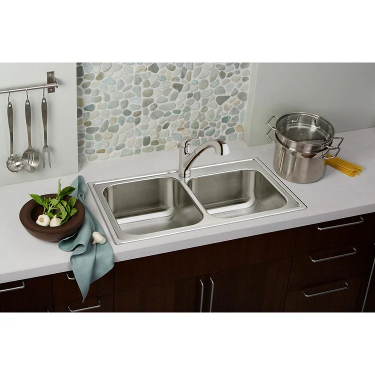 Kitchen Faucet Everyday Deck Mount 1 Lever ADA Chrome Pull-Out Spray 1 Hole Spout Height 7-3/8 Inch - Rockland Interiors Inc.