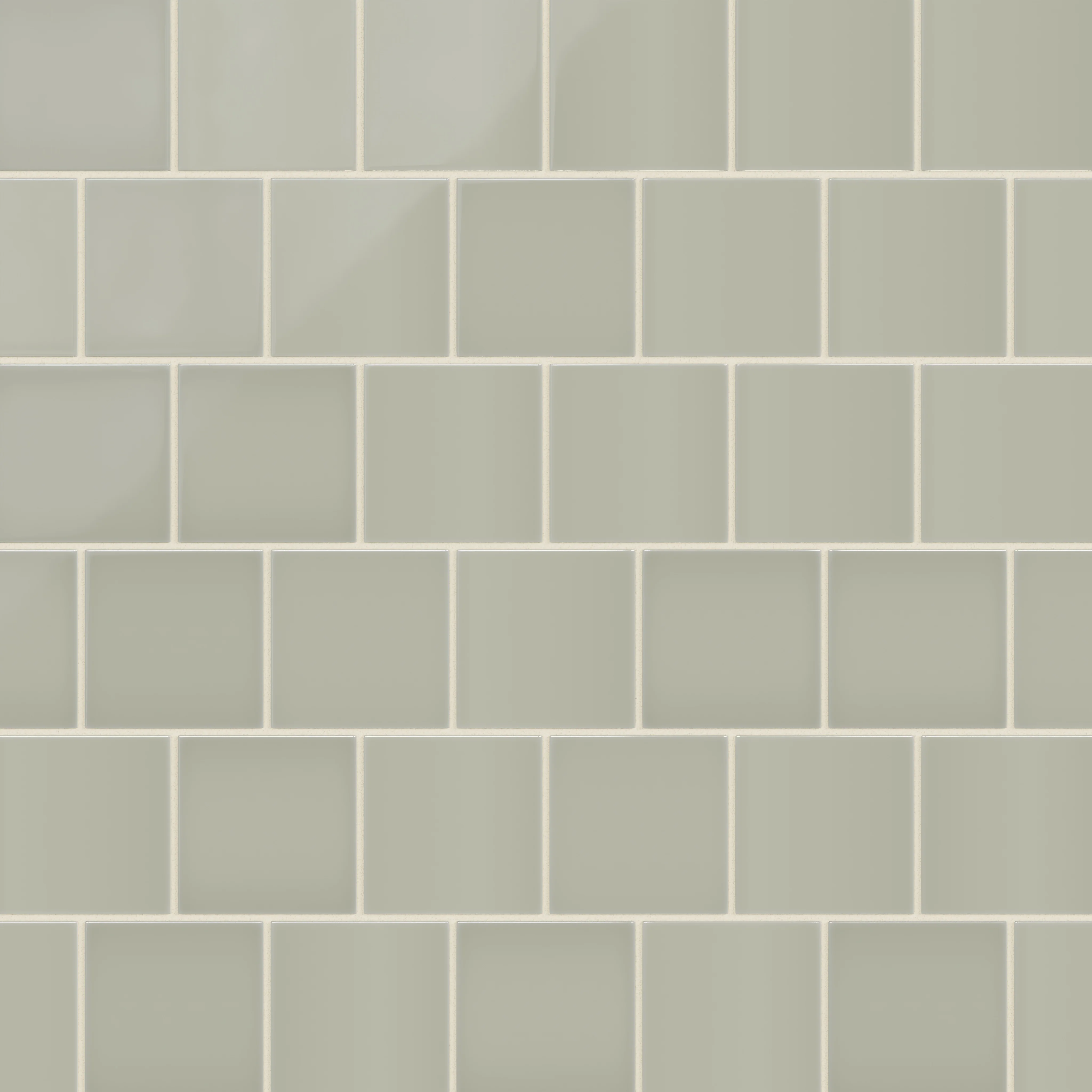 4x4 Natural Press Ceramic Tile in Manzanita Gloss - Rockland Interiors Inc.
