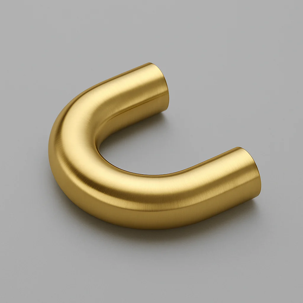 Knud Curved Cabinet Pull - Rockland Interiors Inc.