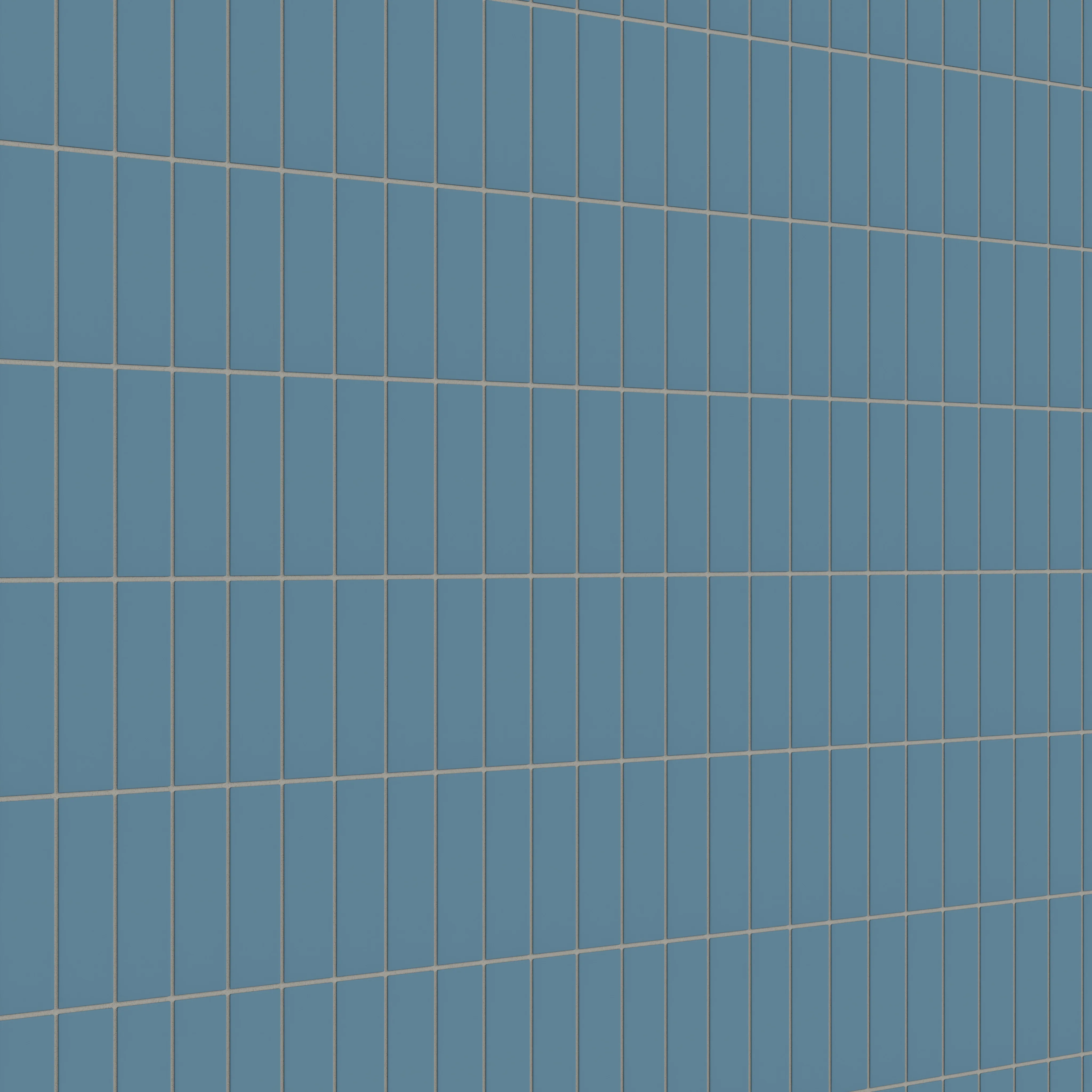 2x6 Natural Press Ceramic Tile in Azurite Matte - Rockland Interiors Inc.