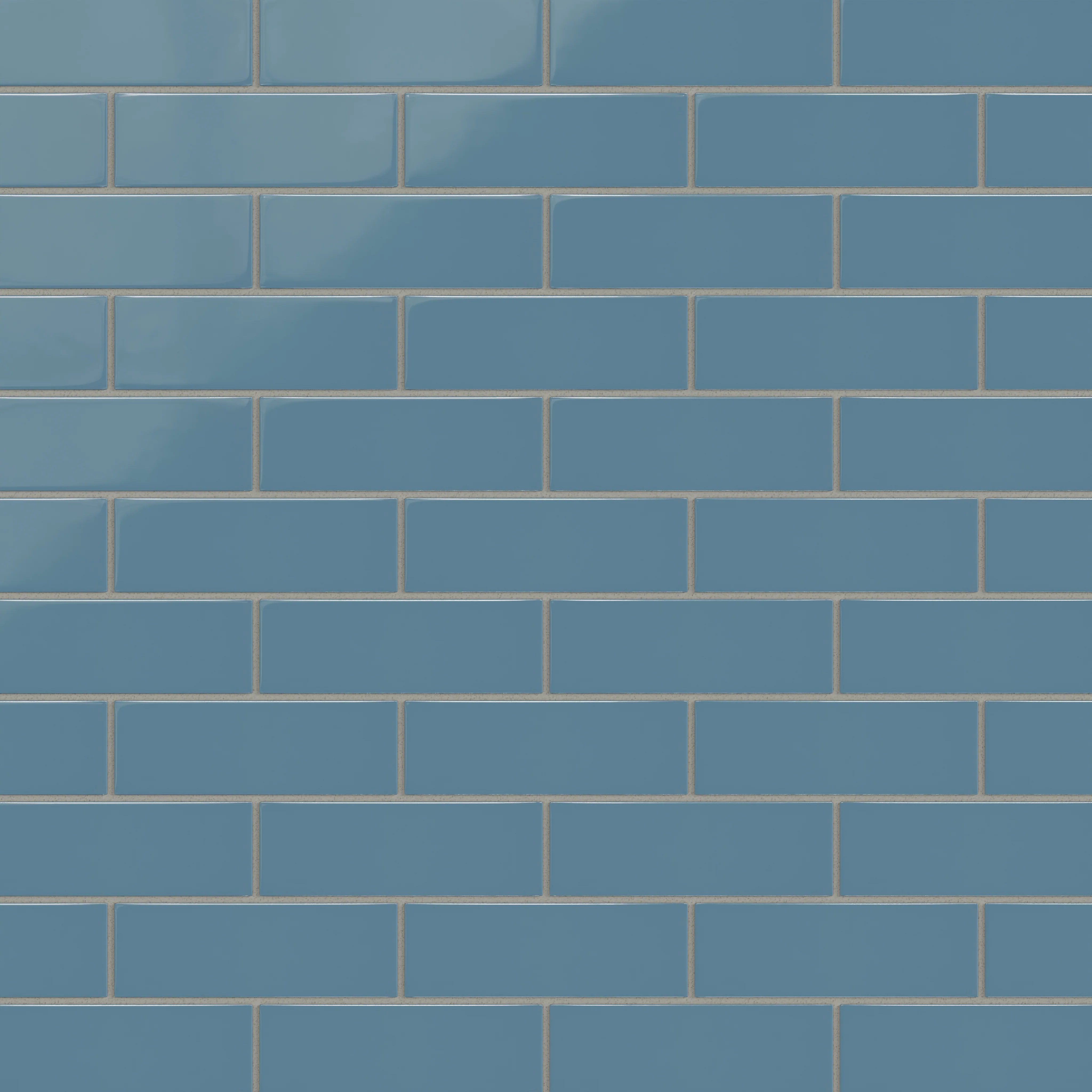 2x6 Natural Press Ceramic Tile in Azurite Gloss - Rockland Interiors Inc.