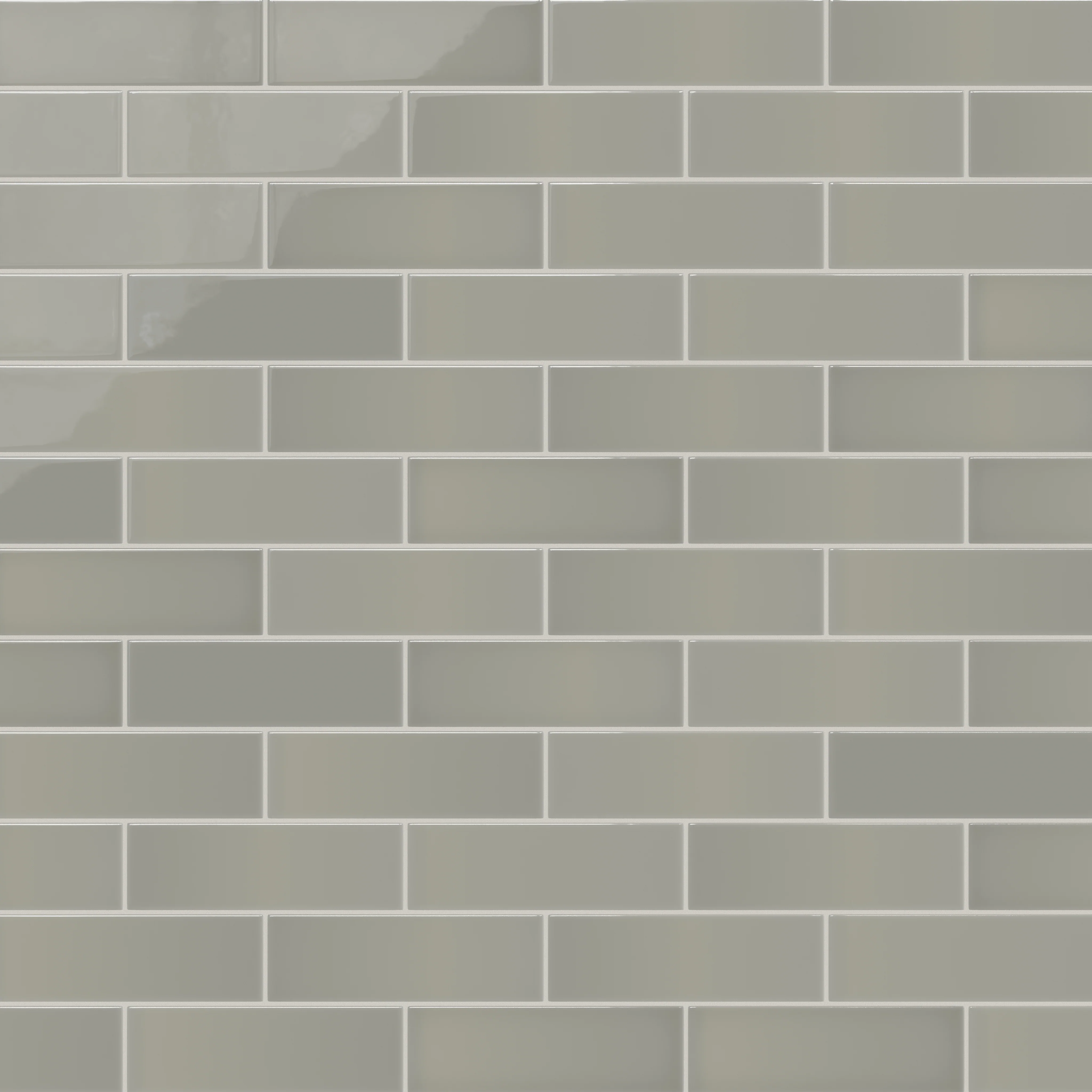 3x9 Natural Press Ceramic Tile in Puget Sound Gloss - Rockland Interiors Inc.