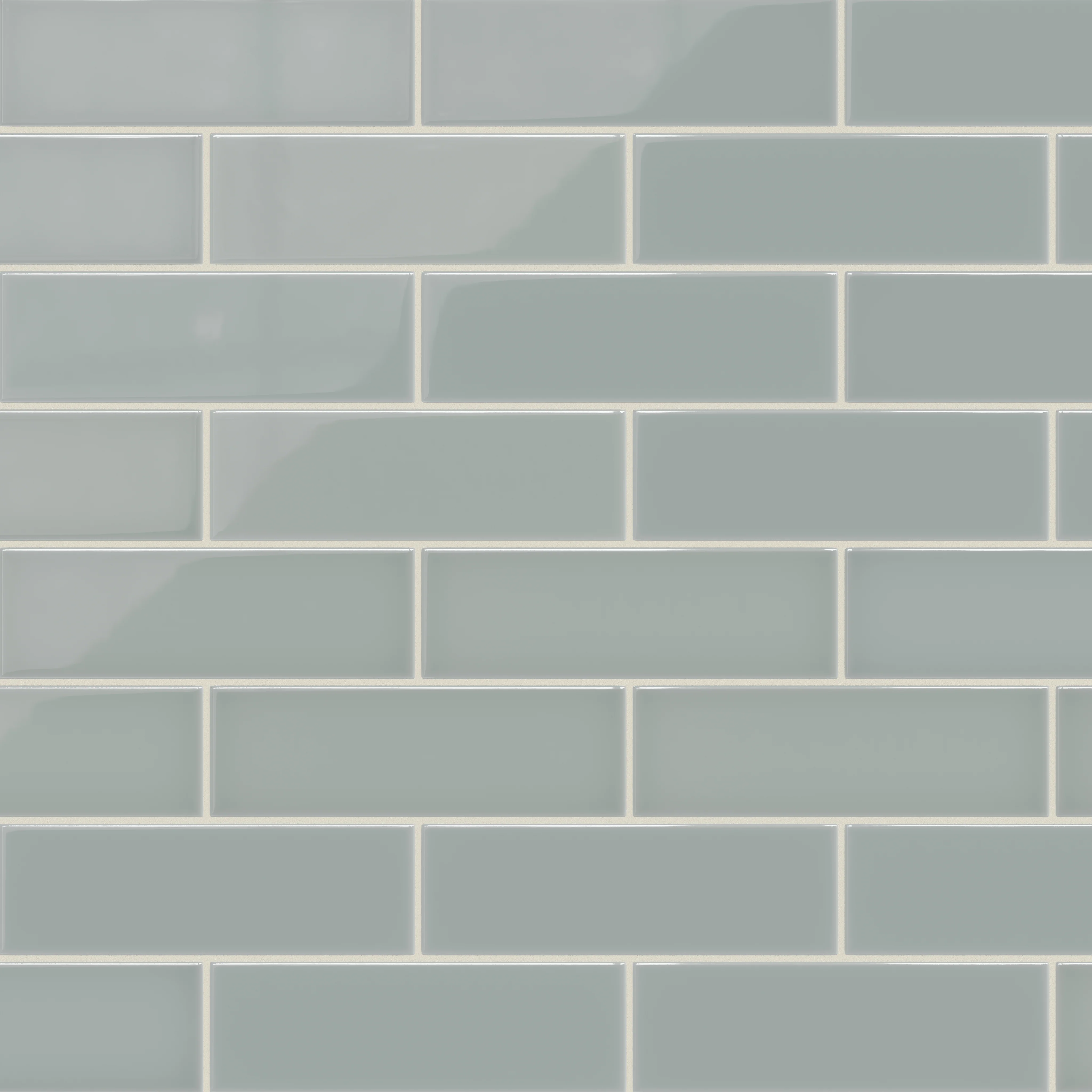 3x9 Natural Press Ceramic Tile in Hood River Gloss - Rockland Interiors Inc.
