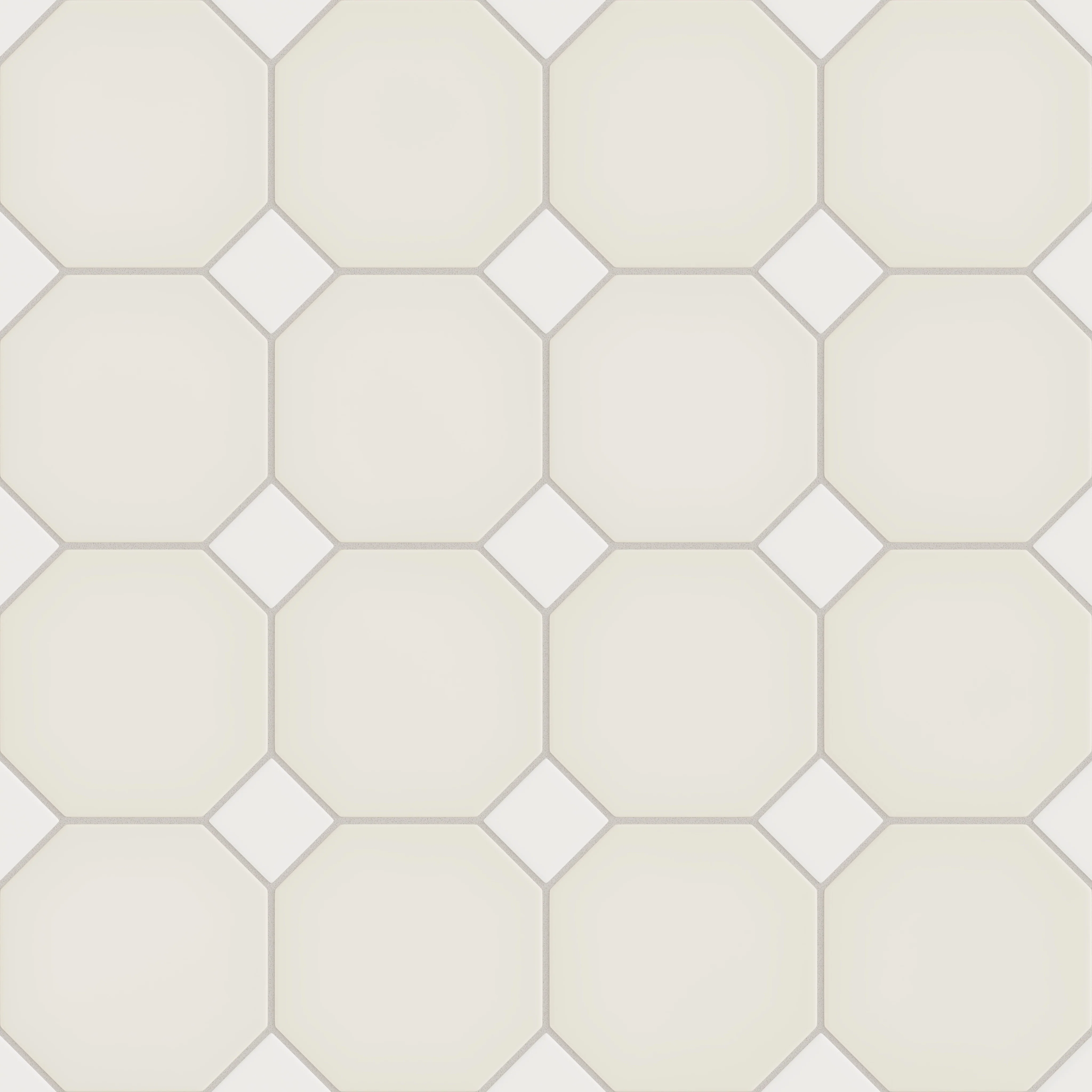 Gramercy Original Ceramic Tile in Feldspar Matte & Calcite Matte - Rockland Interiors Inc.