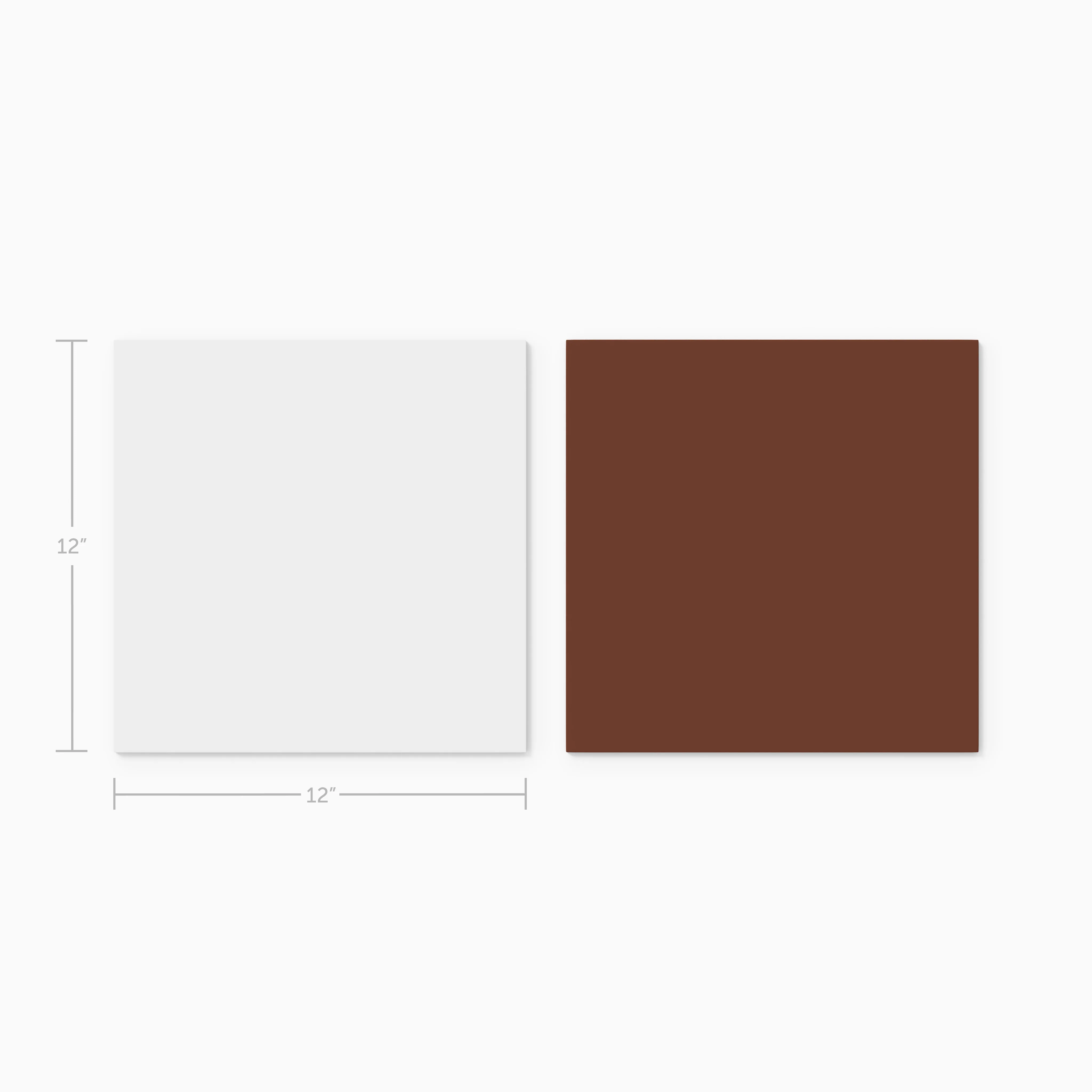 12x12 Natural Press Ceramic Tile in Salt Creek and Red Iron Oxide - Rockland Interiors Inc.