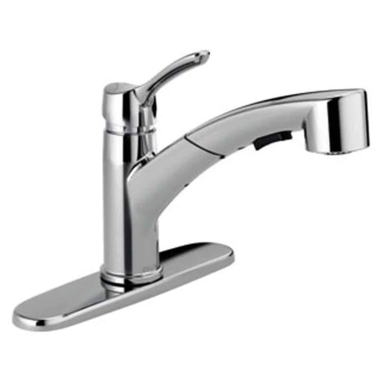 Collins Single Handle Pull Out Kitchen Faucet - Rockland Interiors Inc.