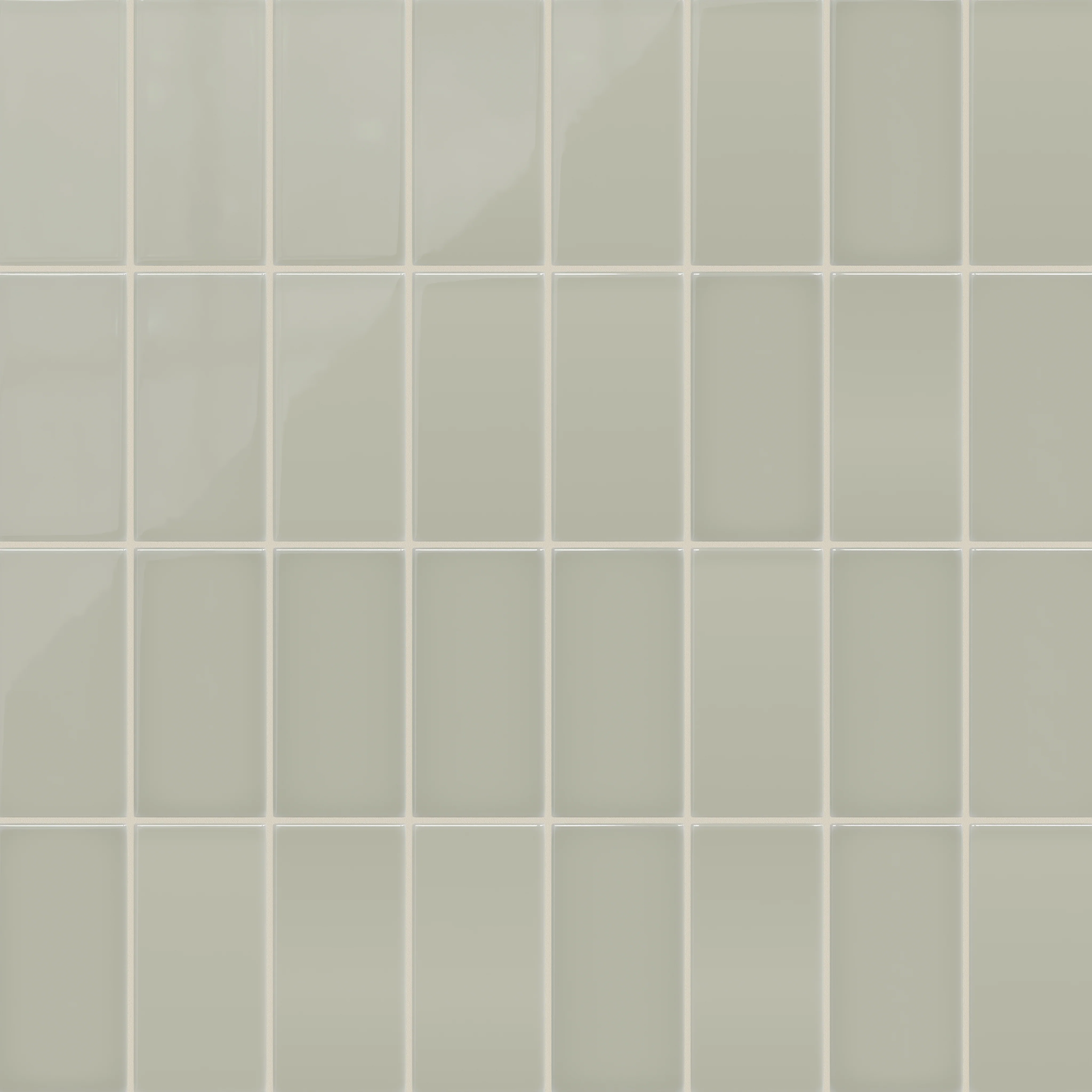 3x6 Natural Press Ceramic Tile in Manzanita Gloss - Rockland Interiors Inc.
