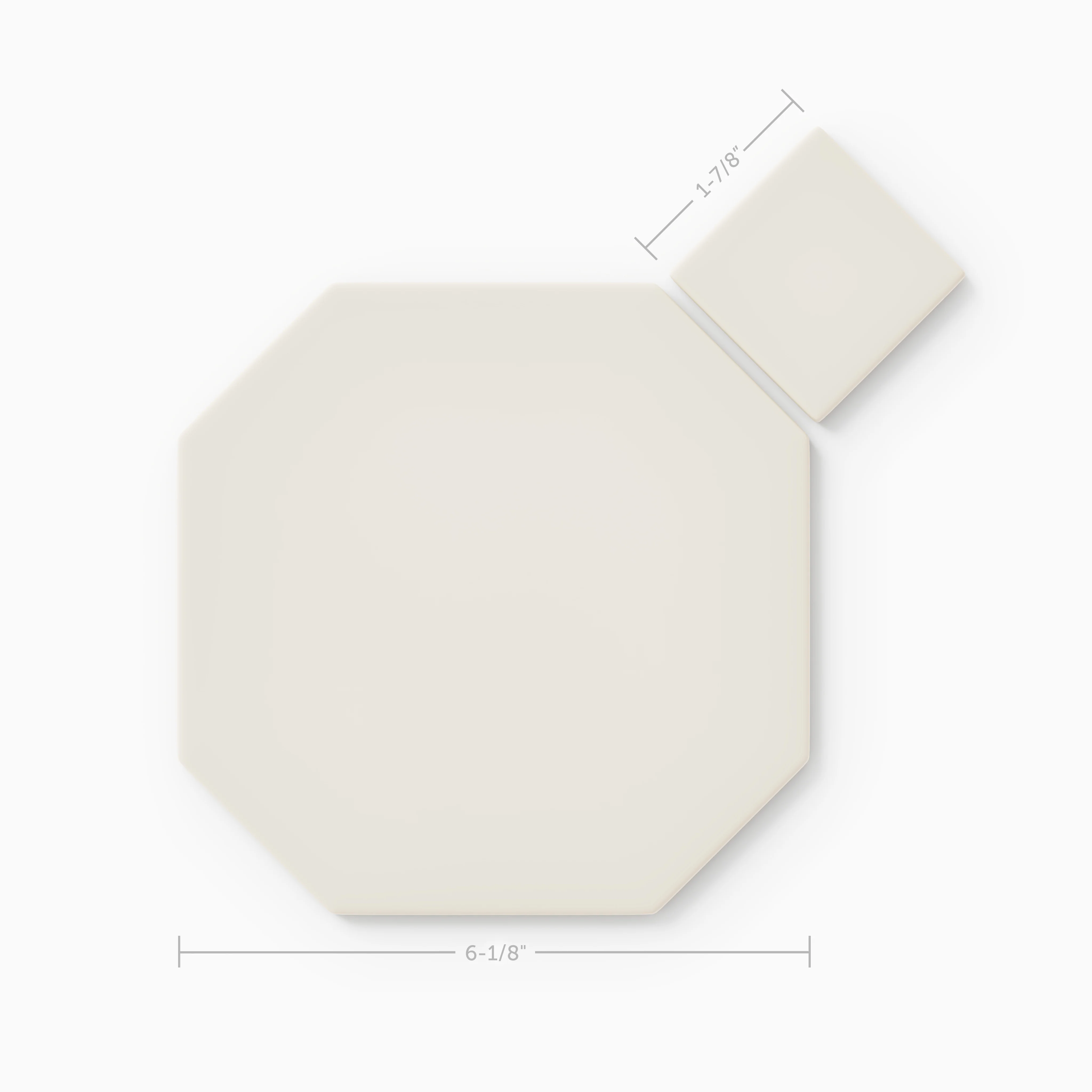 Gramercy Original Ceramic Tile in Feldspar Matte - Rockland Interiors Inc.