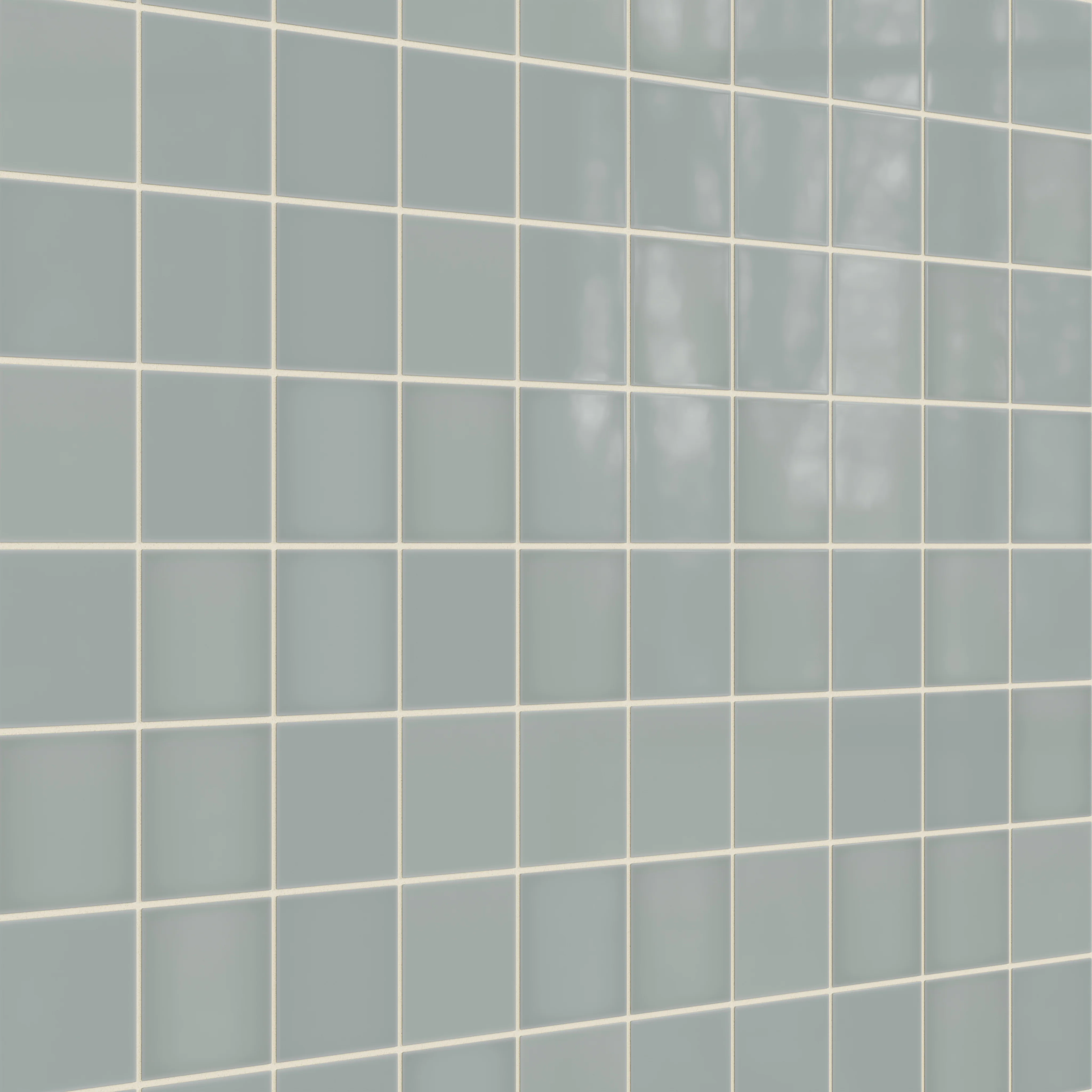 4x4 Natural Press Ceramic Tile in Hood River Gloss - Rockland Interiors Inc.