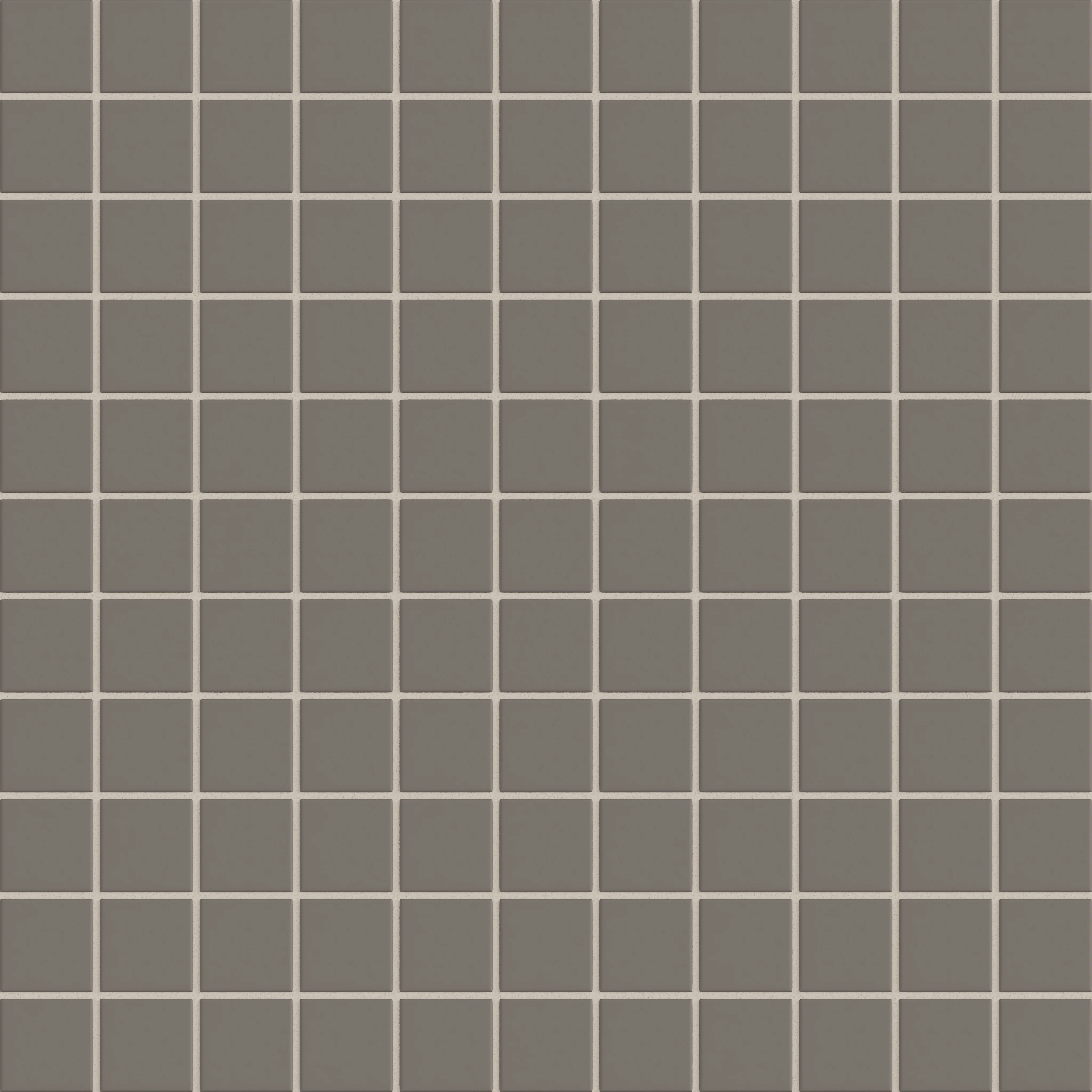 2x2 Straight Set Sheeted Natural Press Ceramic Mosaic Tile in Timberline Matte - Rockland Interiors Inc.