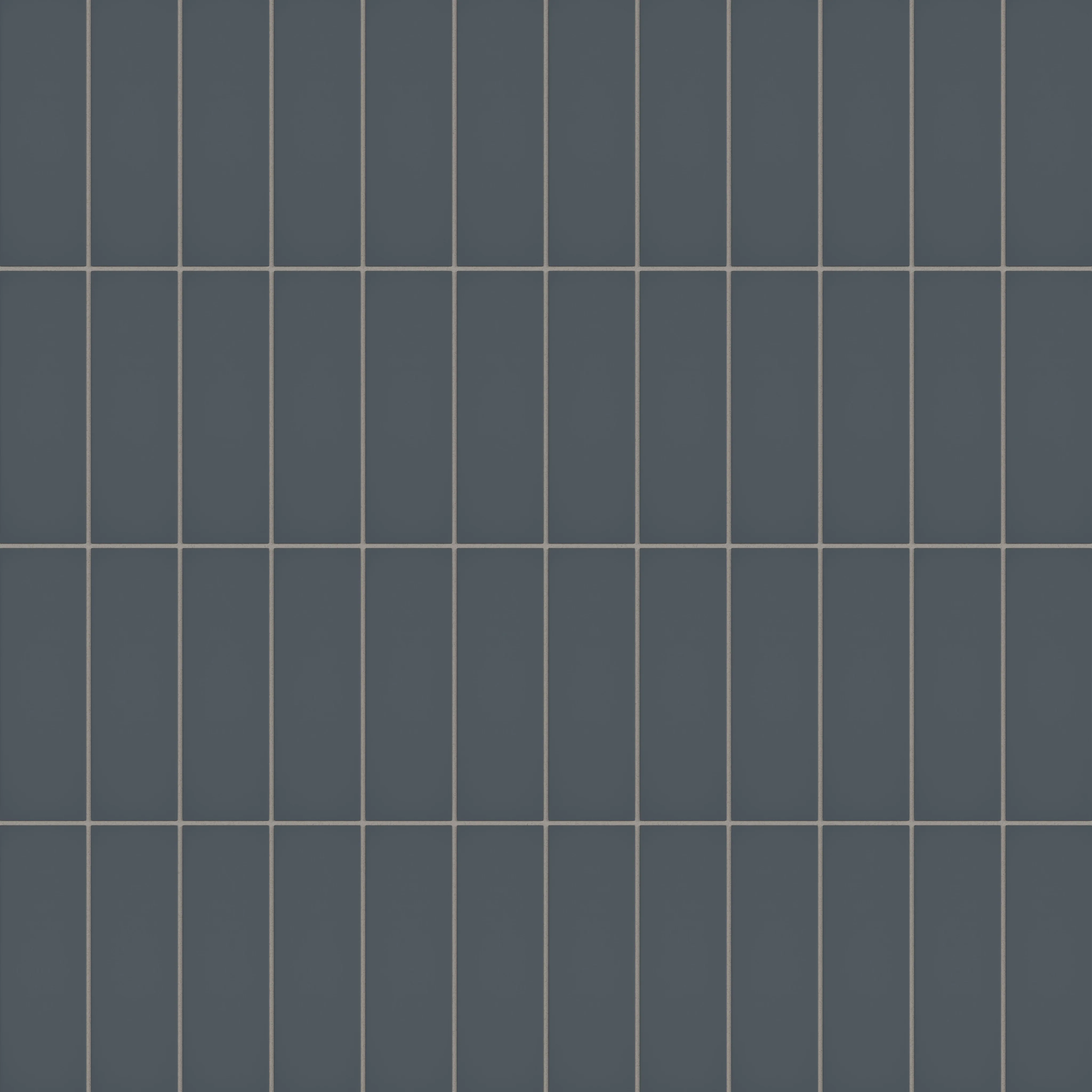 3x9 Natural Press Ceramic Tile in Indigo Matte - Rockland Interiors Inc.