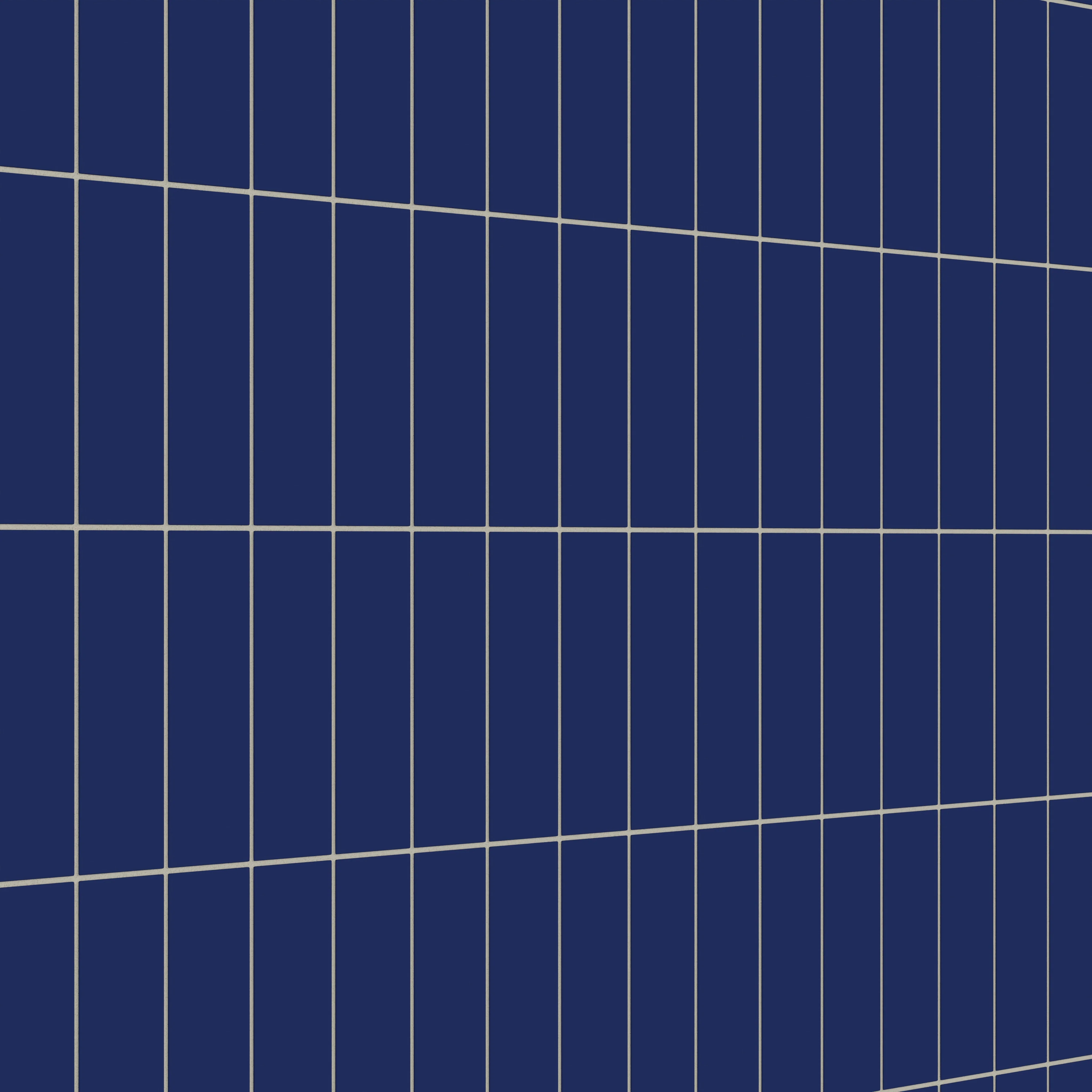 3x9 Natural Press Ceramic Tile in Ultramarine Matte - Rockland Interiors Inc.