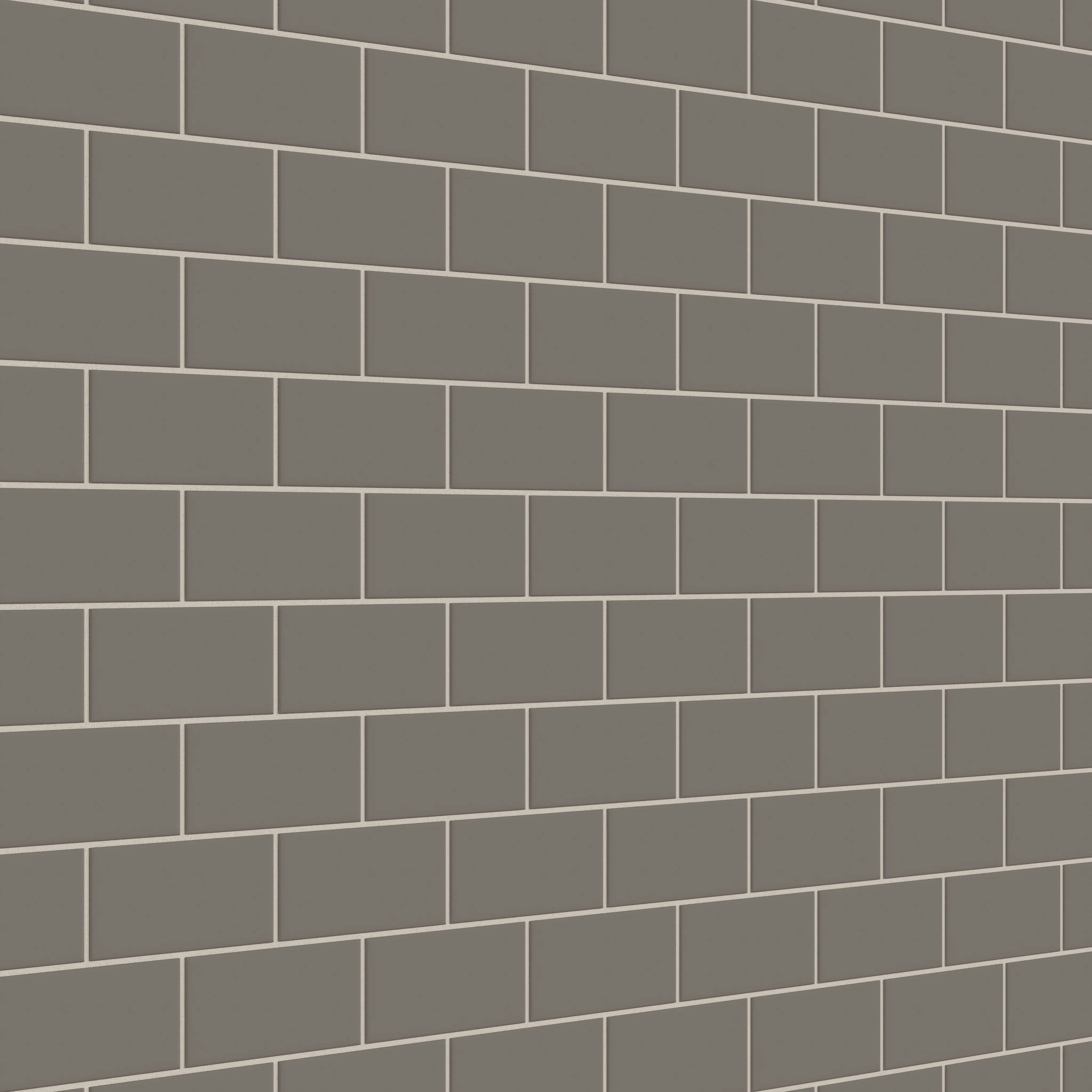 3x6 Natural Press Ceramic Tile in Timberline Matte - Rockland Interiors Inc.