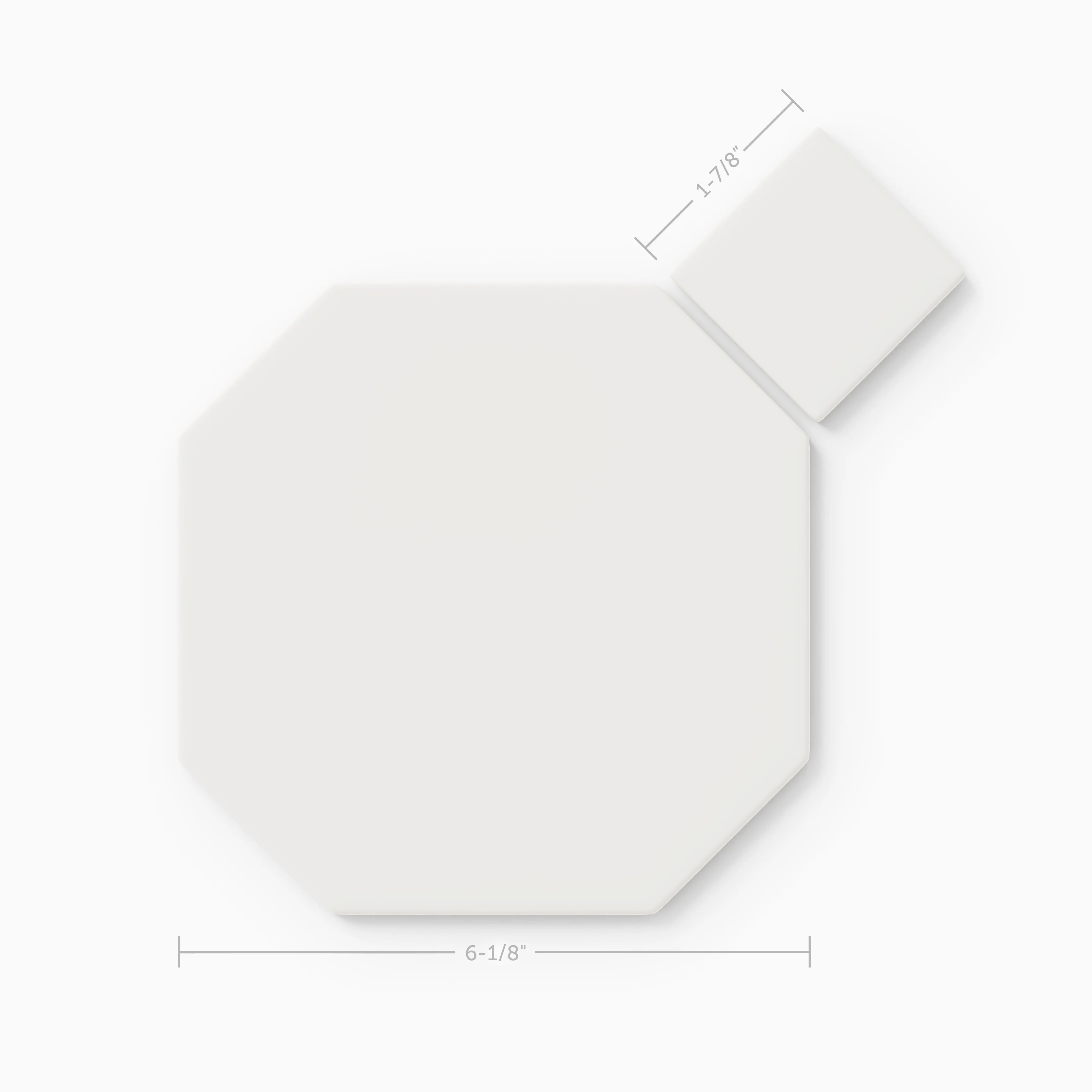 Gramercy Original Ceramic Tile in Frost Matte - Rockland Interiors Inc.