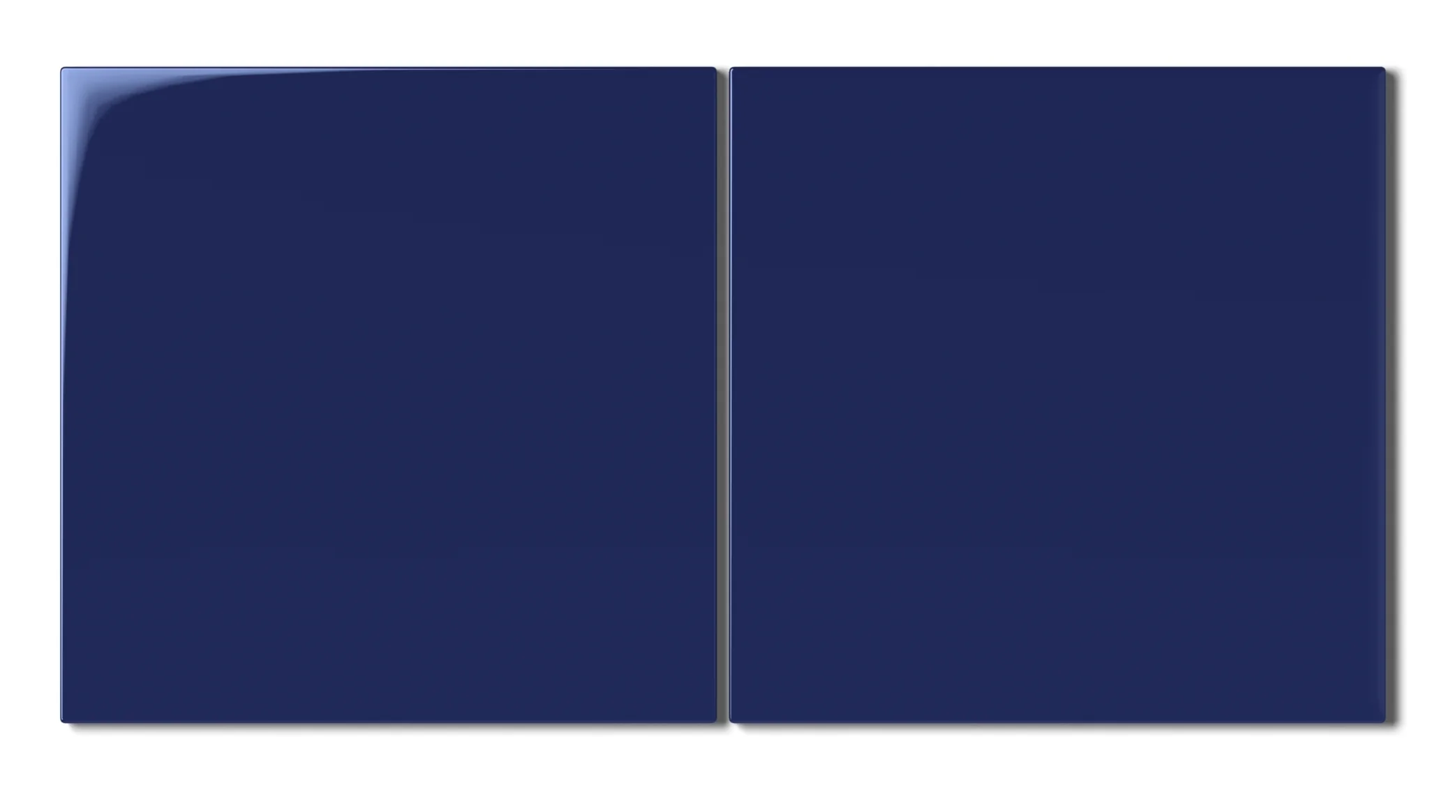 8x8 Natural Press Ceramic Tile in Ultramarine Gloss - Rockland Interiors Inc.