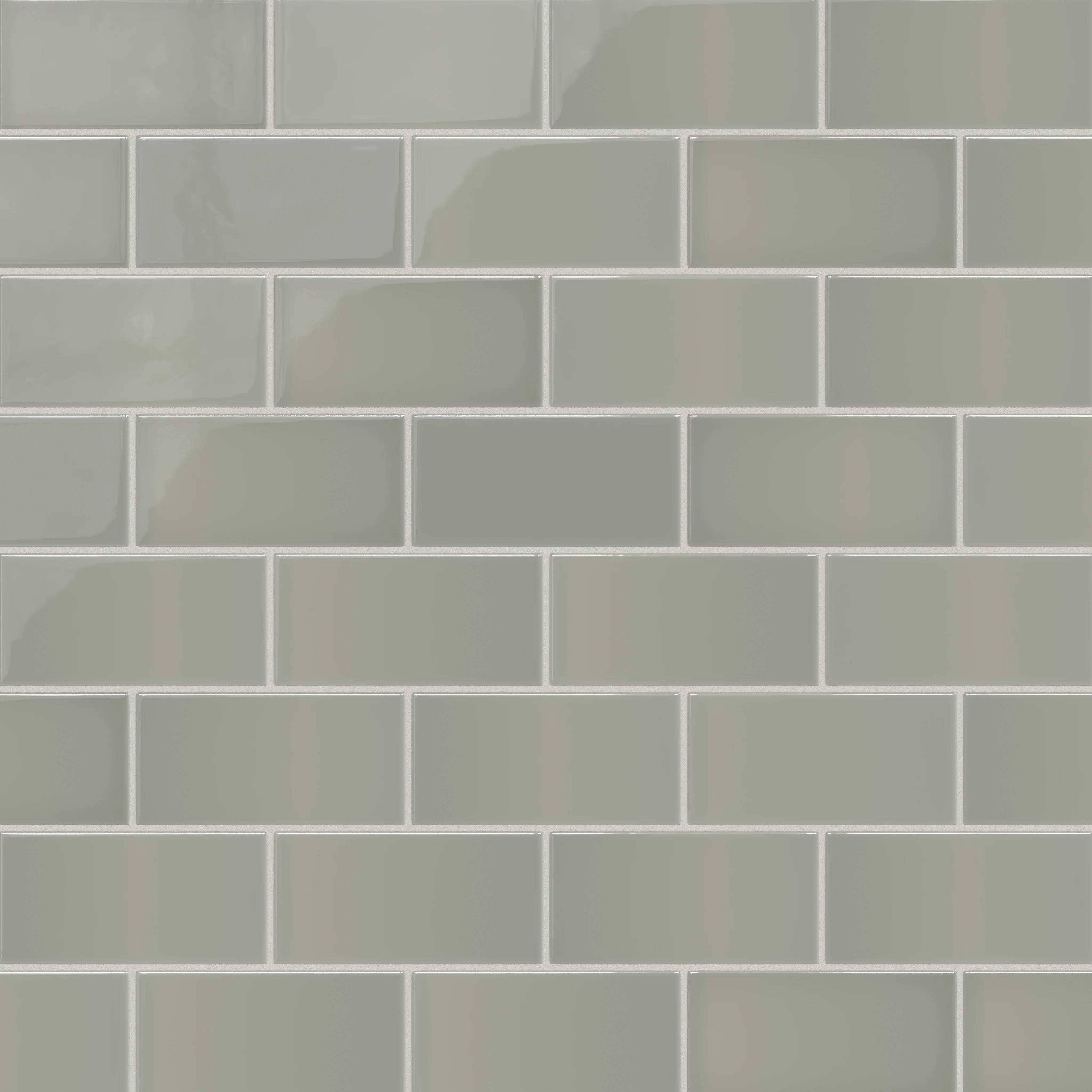 3x6 Natural Press Ceramic Tile in Puget Sound Gloss - Rockland Interiors Inc.