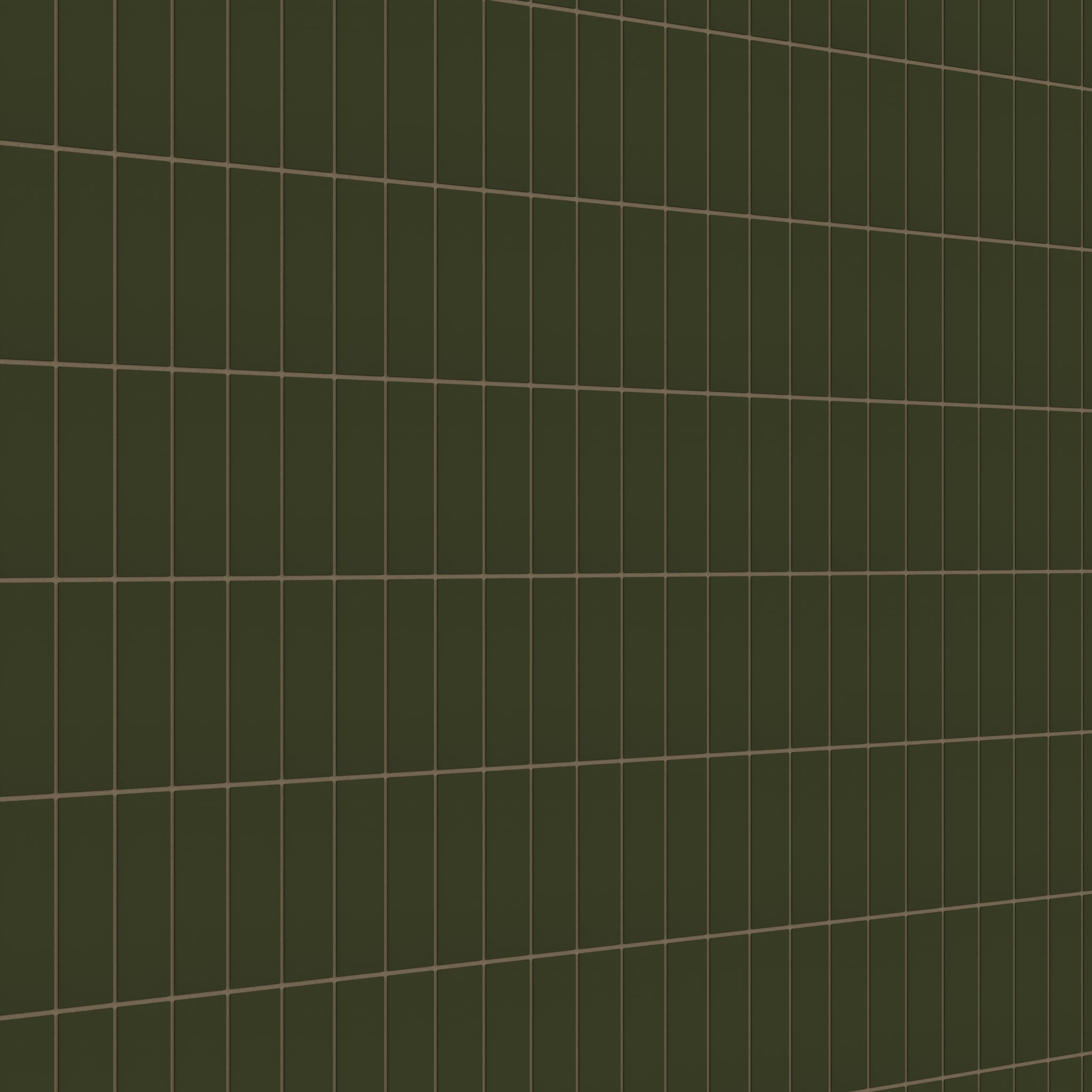 2x6 Natural Press Ceramic Tile in Green Apatite Matte - Rockland Interiors Inc.