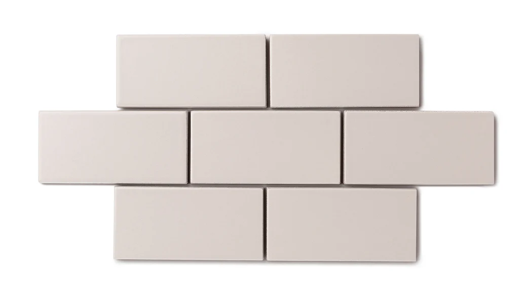 2x8 Natural Press Ceramic Tile in Tyrian Purple Matte - Rockland Interiors Inc.