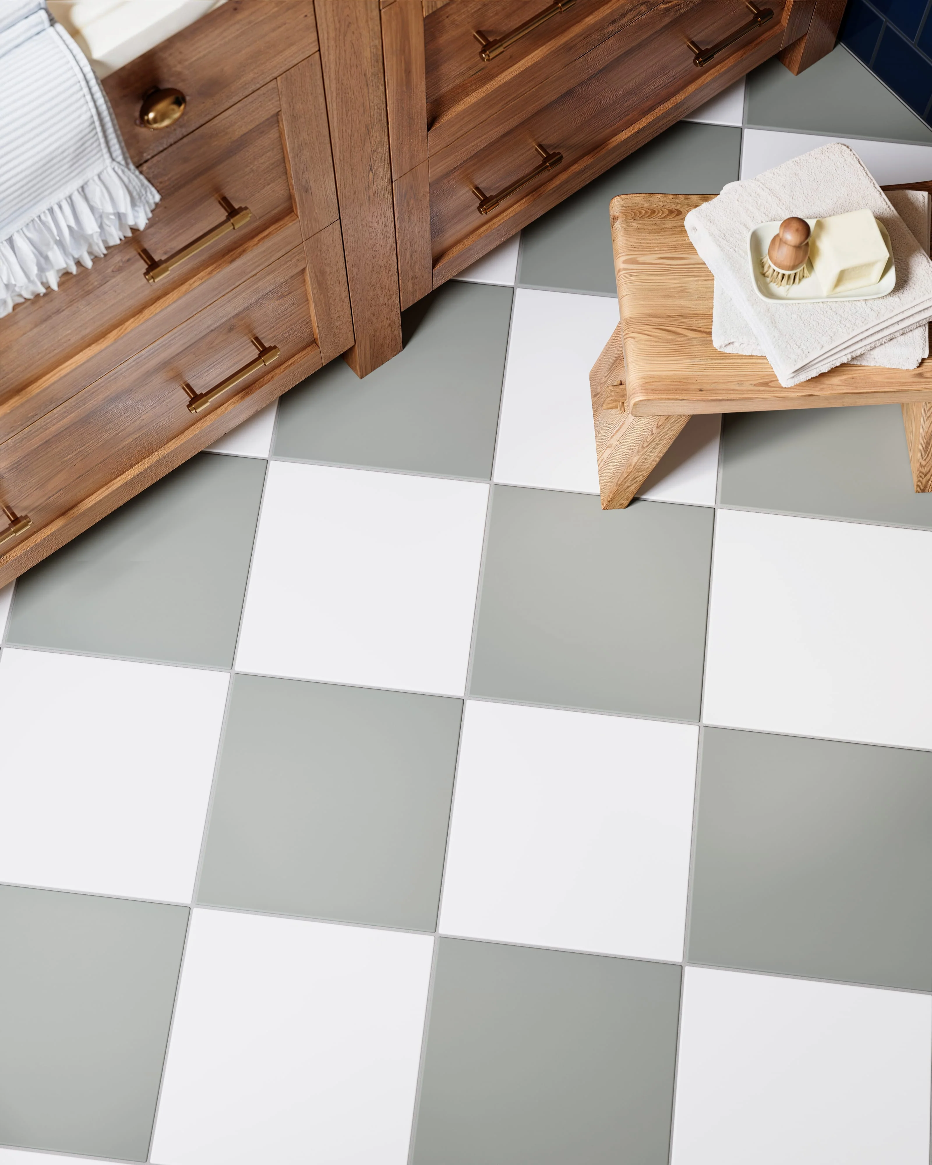 12x12 Natural Press Ceramic Tile in Salt Creek and Puget Sound - Rockland Interiors Inc.