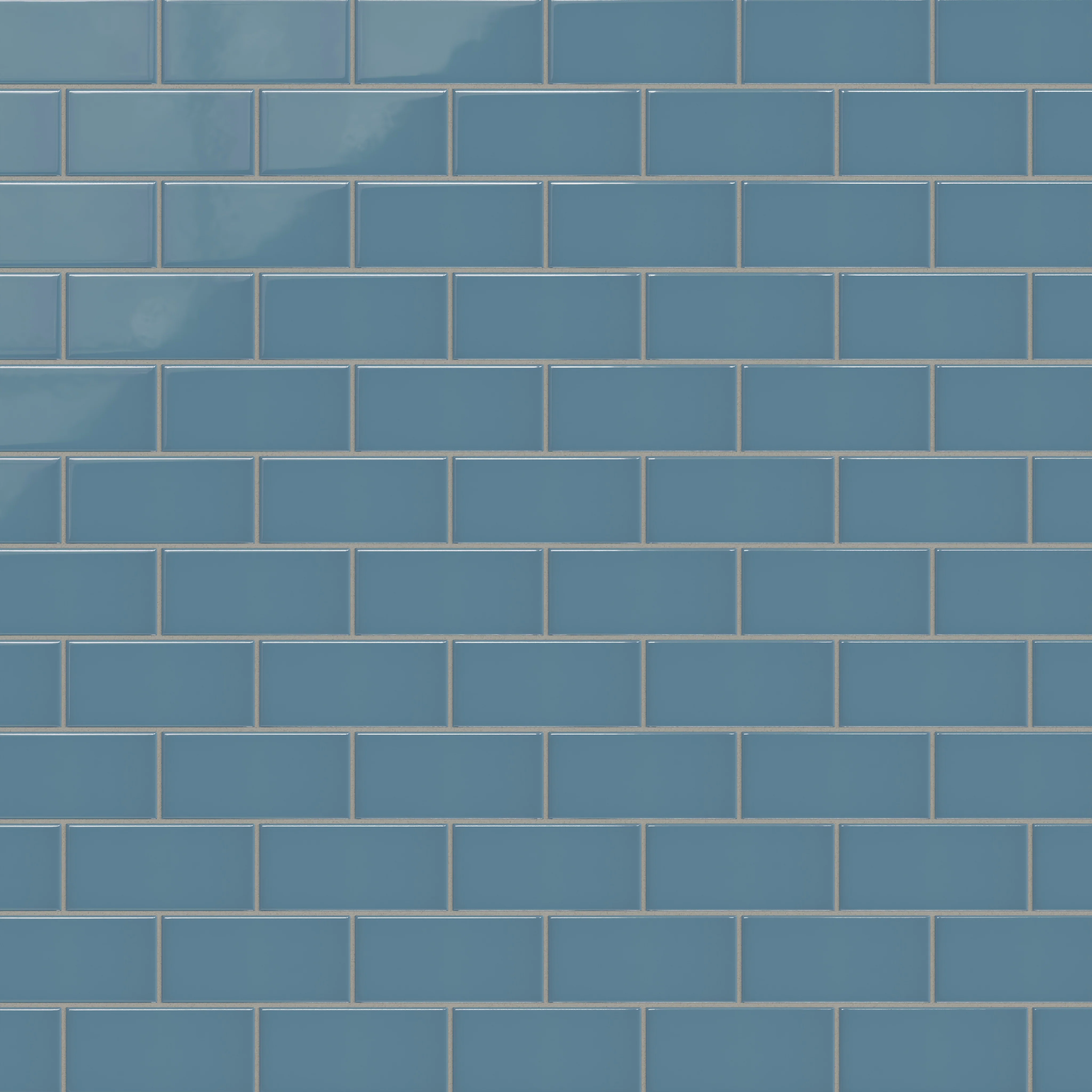 3x6 Natural Press Ceramic Tile in Azurite Gloss - Rockland Interiors Inc.
