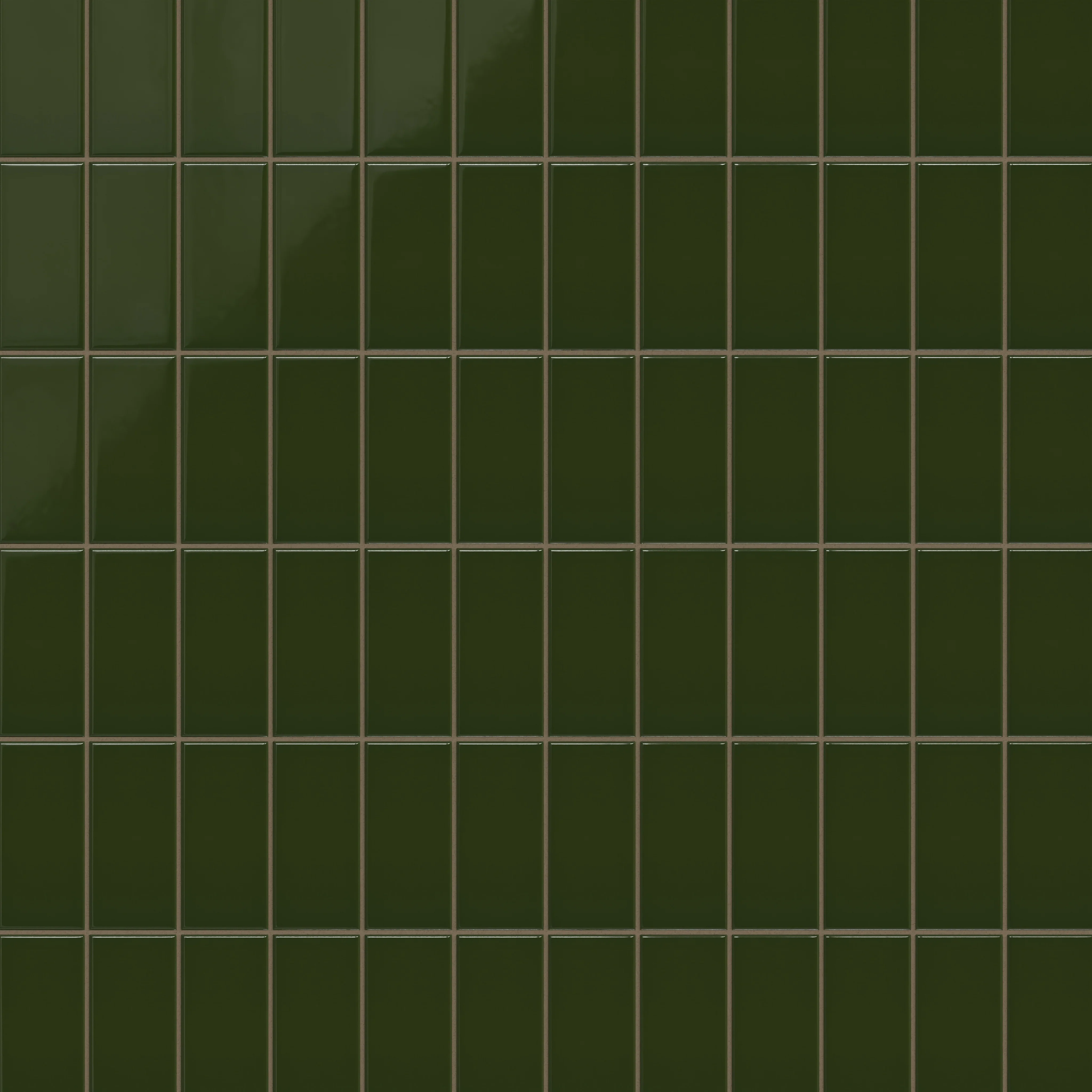 3x6 Natural Press Ceramic Tile in Green Apatite Gloss - Rockland Interiors Inc.
