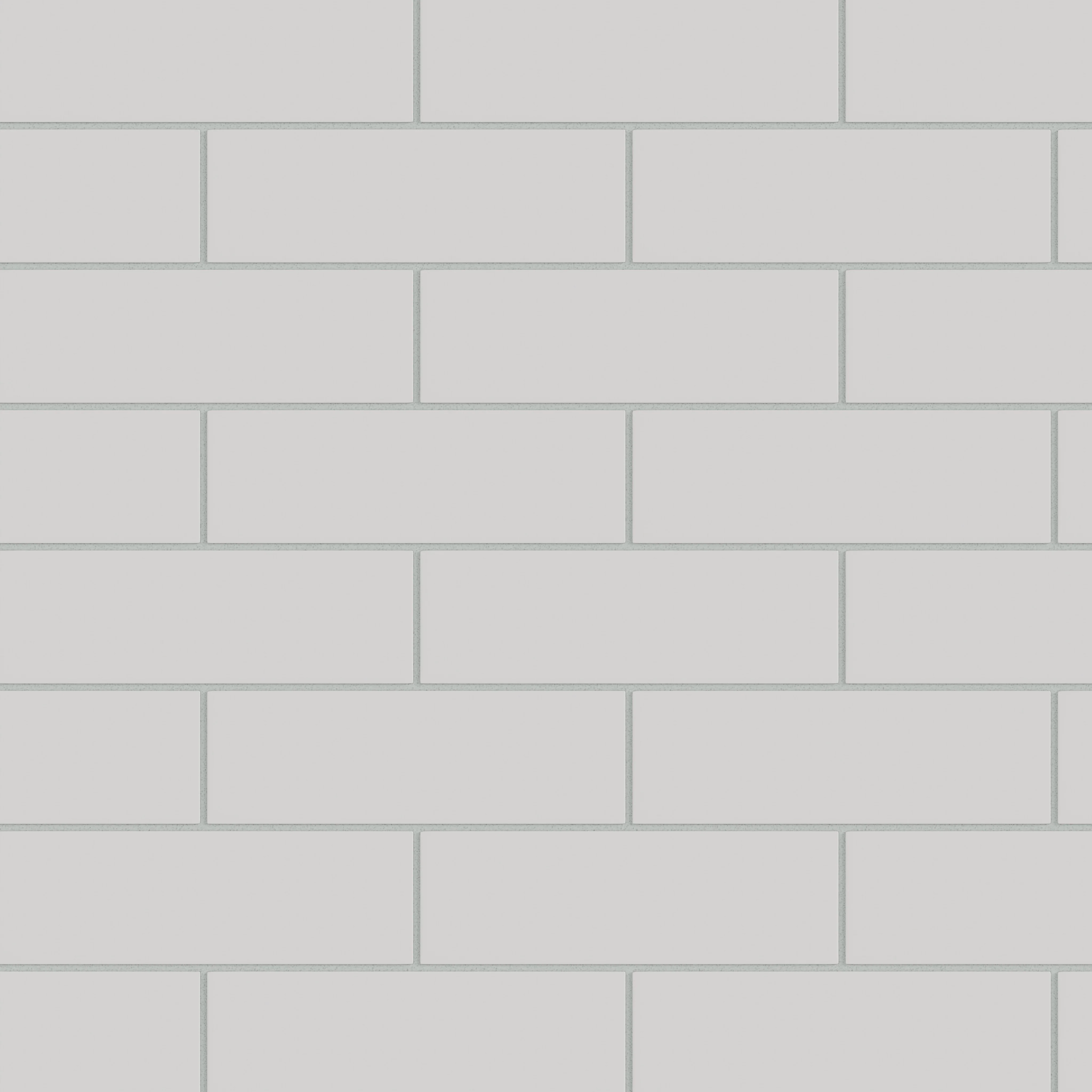 3x9 Natural Press Ceramic Tile in Cloud Cover Matte - Rockland Interiors Inc.