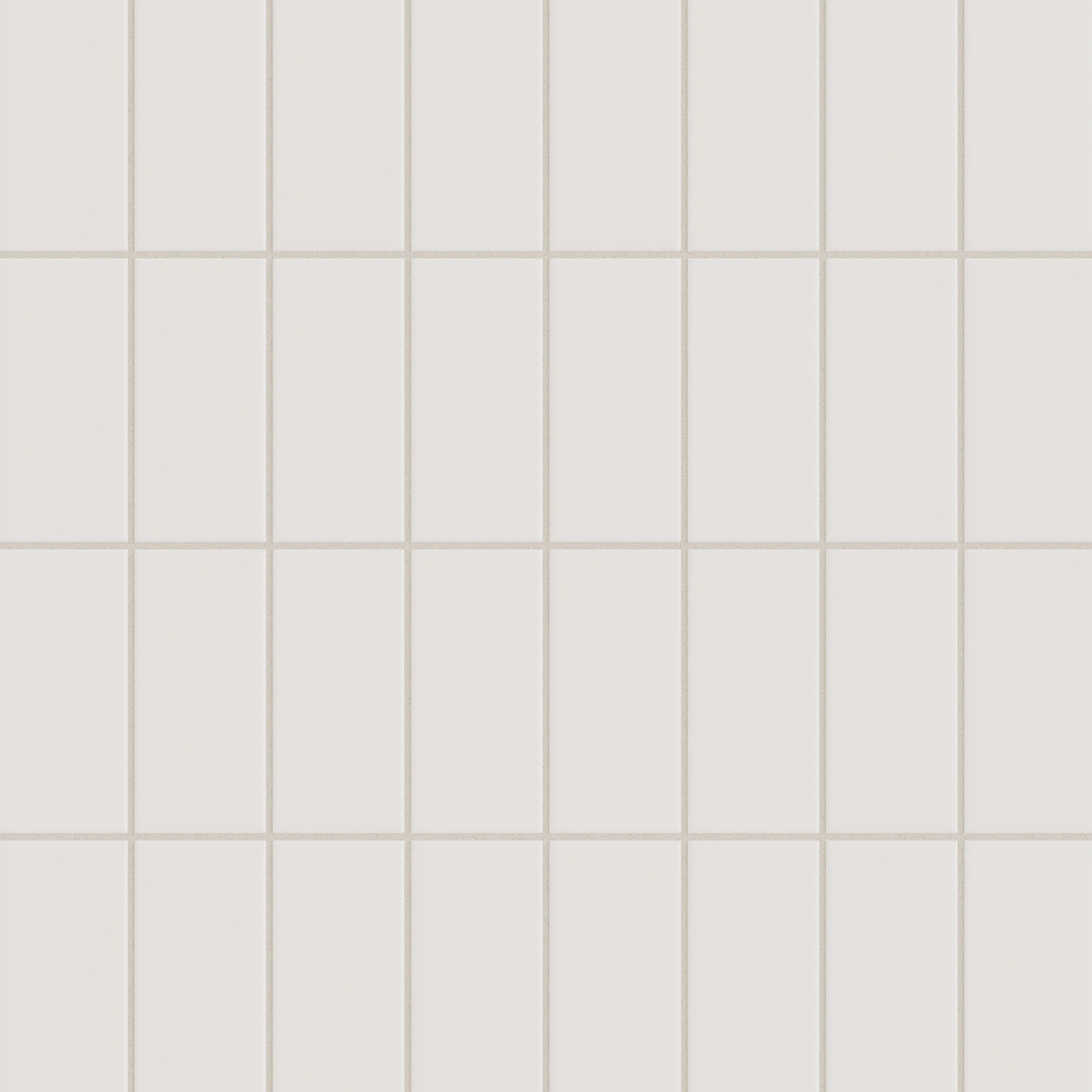 3x6 Natural Press Ceramic Tile in Pearl Matte - Rockland Interiors Inc.