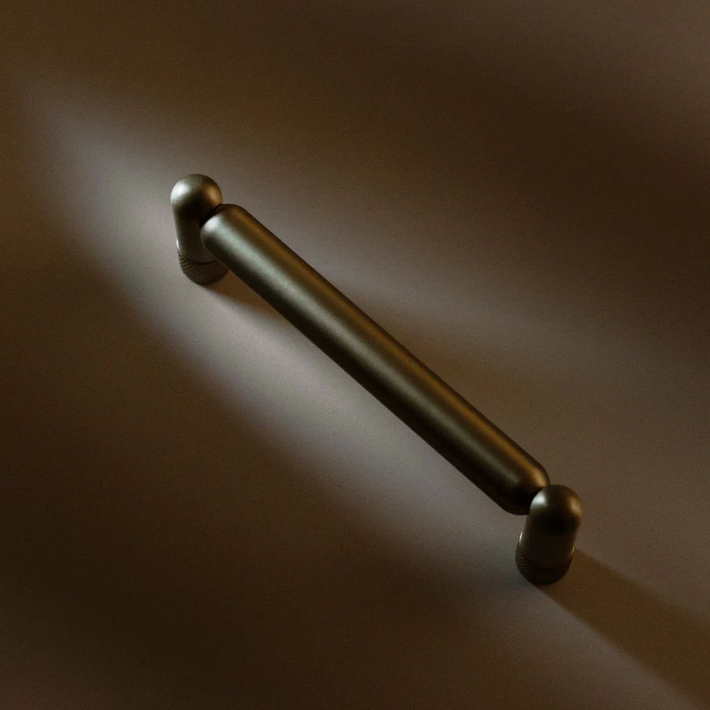Knurled Cabinet Pull - Rockland Interiors Inc.