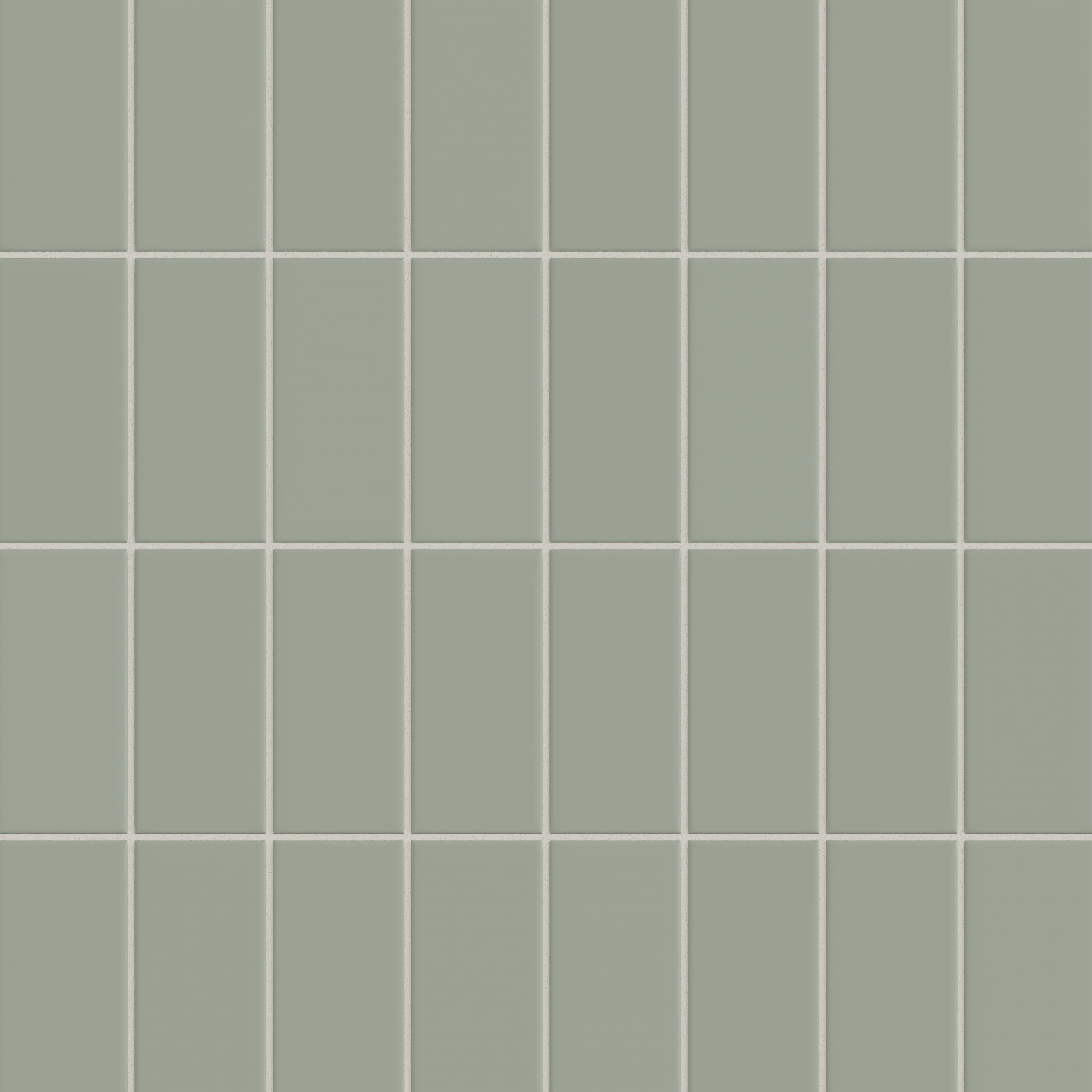 3x6 Natural Press Ceramic Tile in Terre Verte Matte - Rockland Interiors Inc.