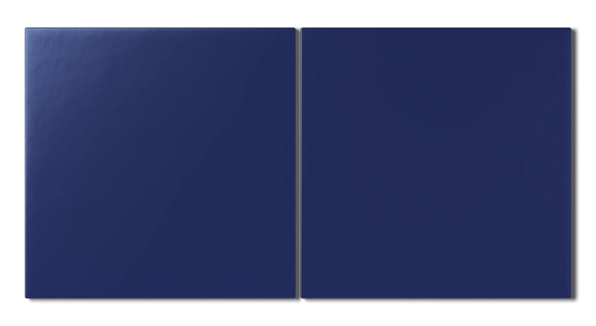 12x12 Natural Press Ceramic Tile in Ultramarine Matte - Rockland Interiors Inc.