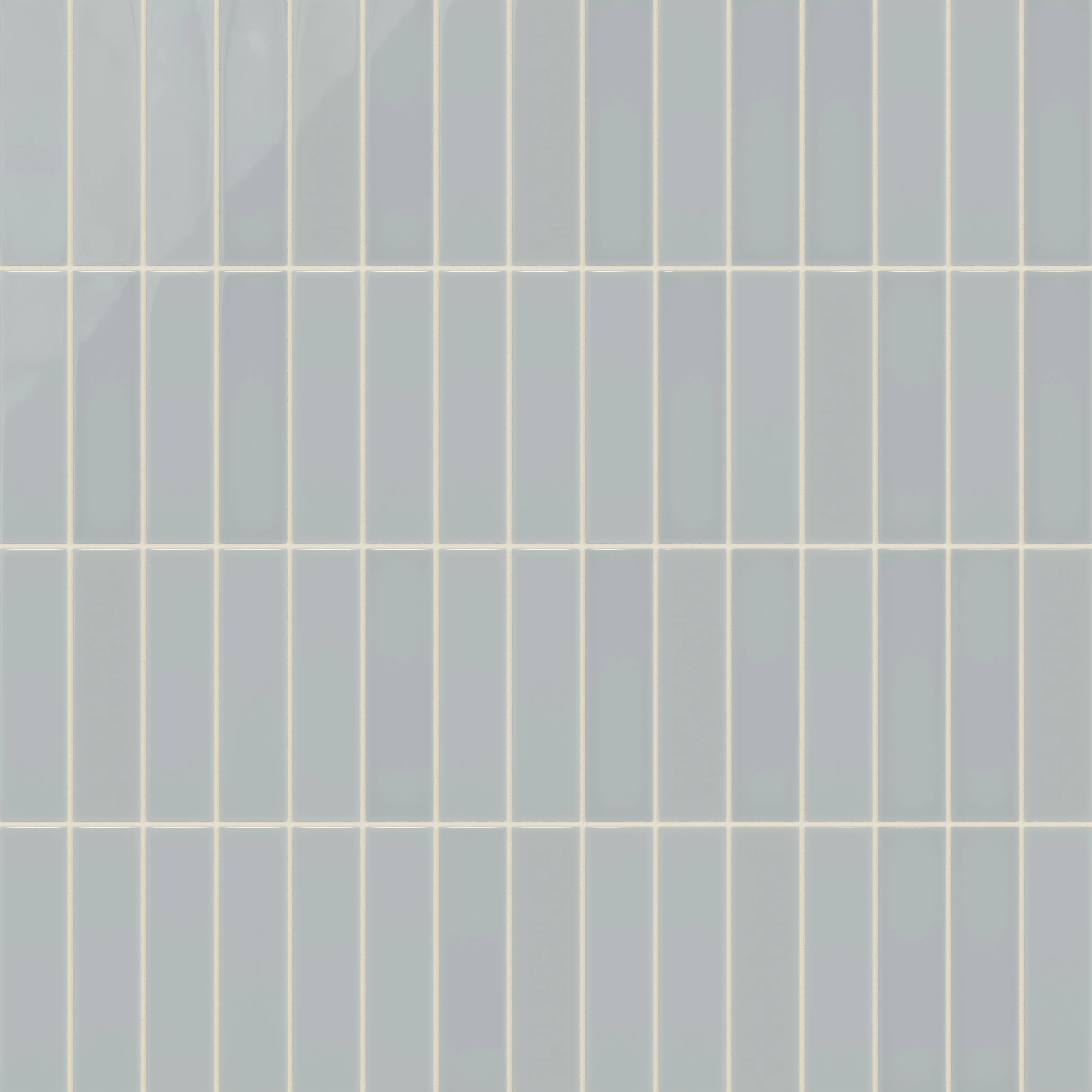2x8 Natural Press Ceramic Tile in Alberta Blue Gloss - Rockland Interiors Inc.