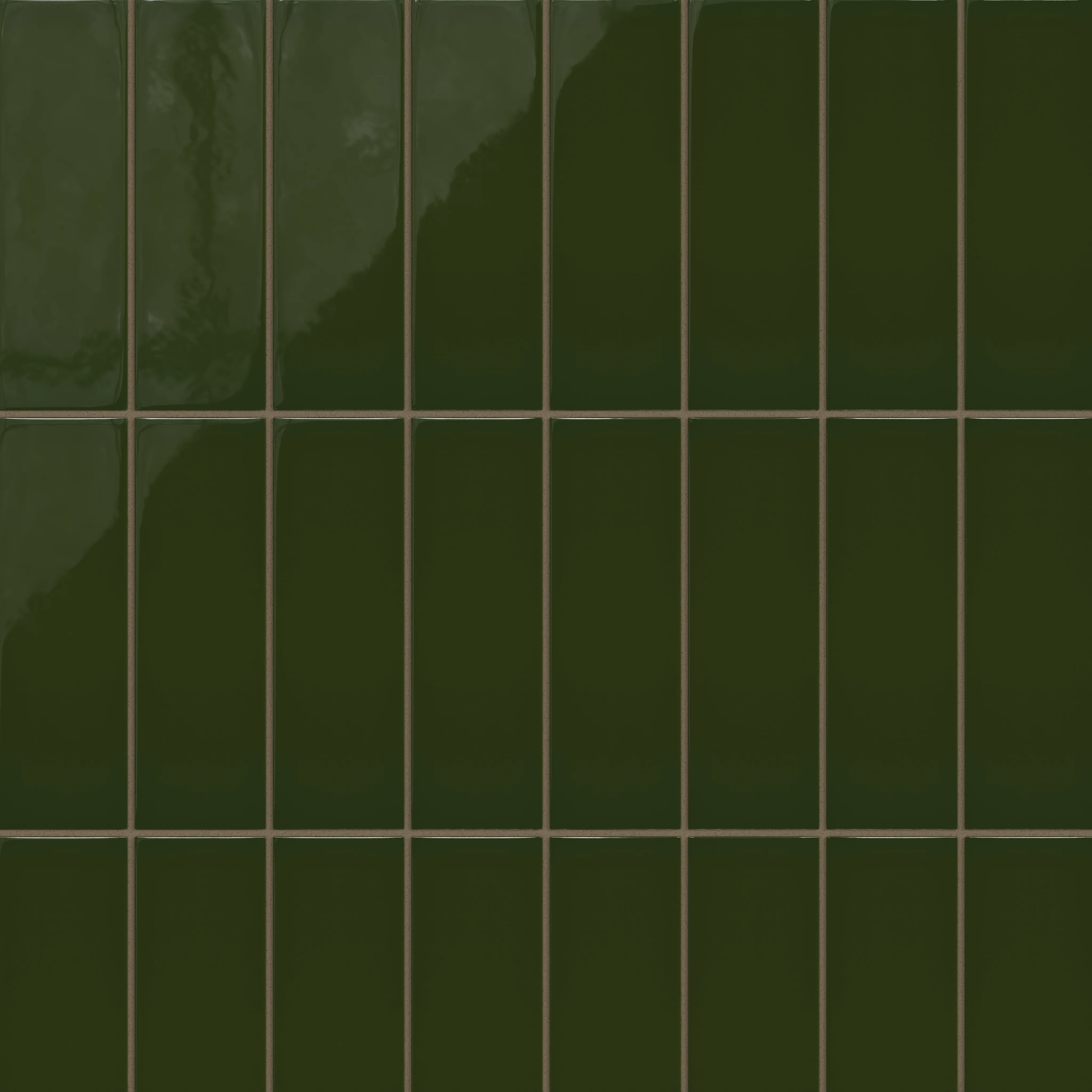 3x9 Natural Press Ceramic Tile in Green Apatite Gloss - Rockland Interiors Inc.
