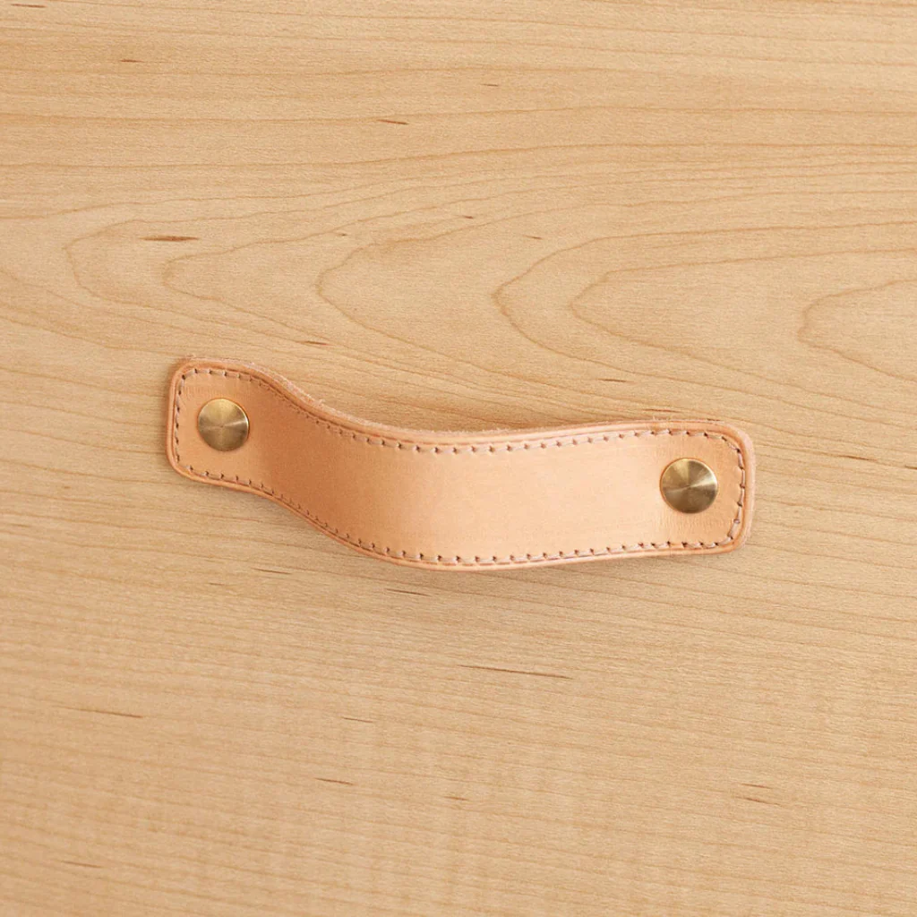 ST-SP02 Stitched Leather Strap Pull - Rockland Interiors Inc.