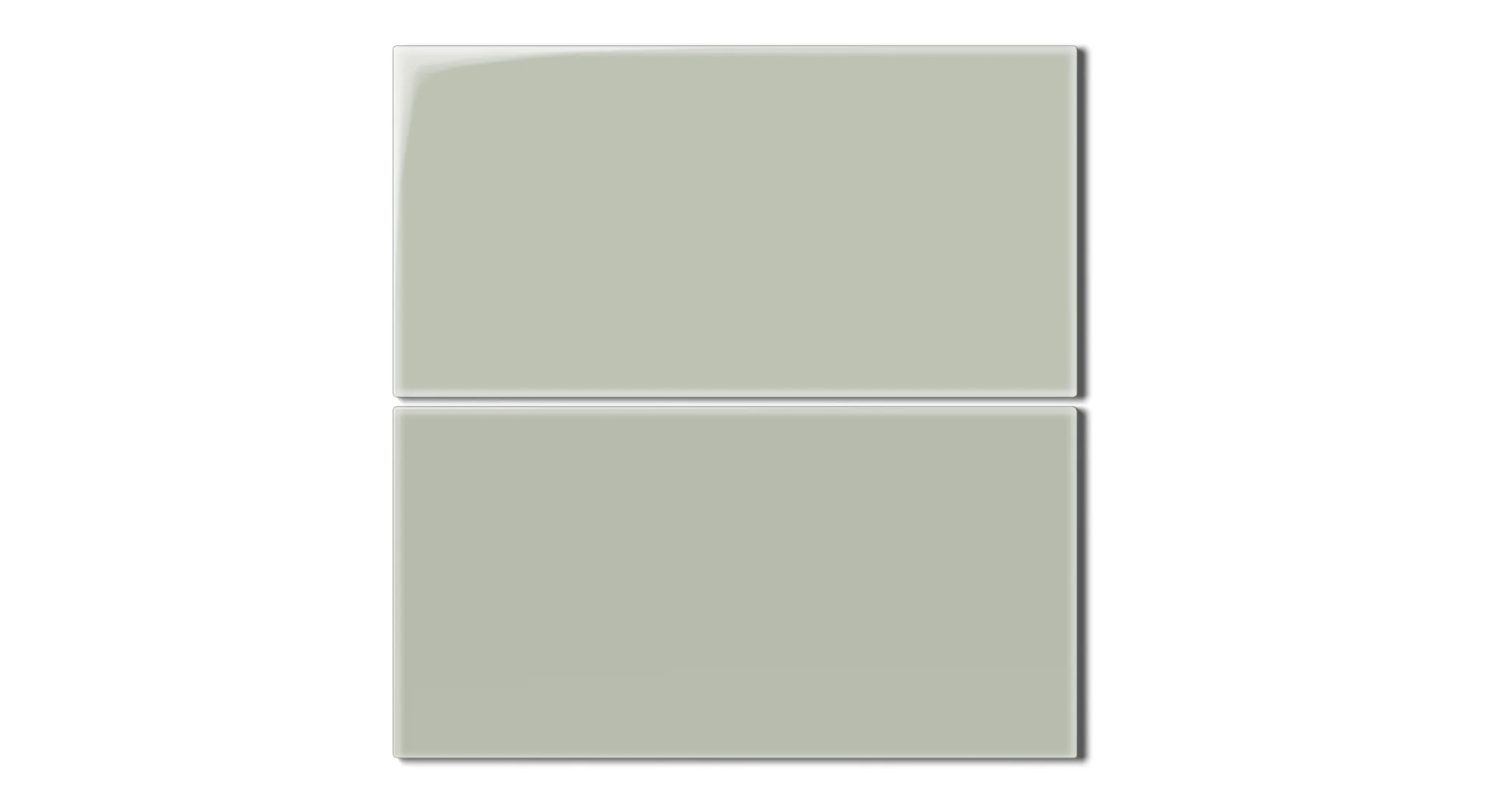 6x12 Natural Press Ceramic Tile in Manzanita Gloss - Rockland Interiors Inc.