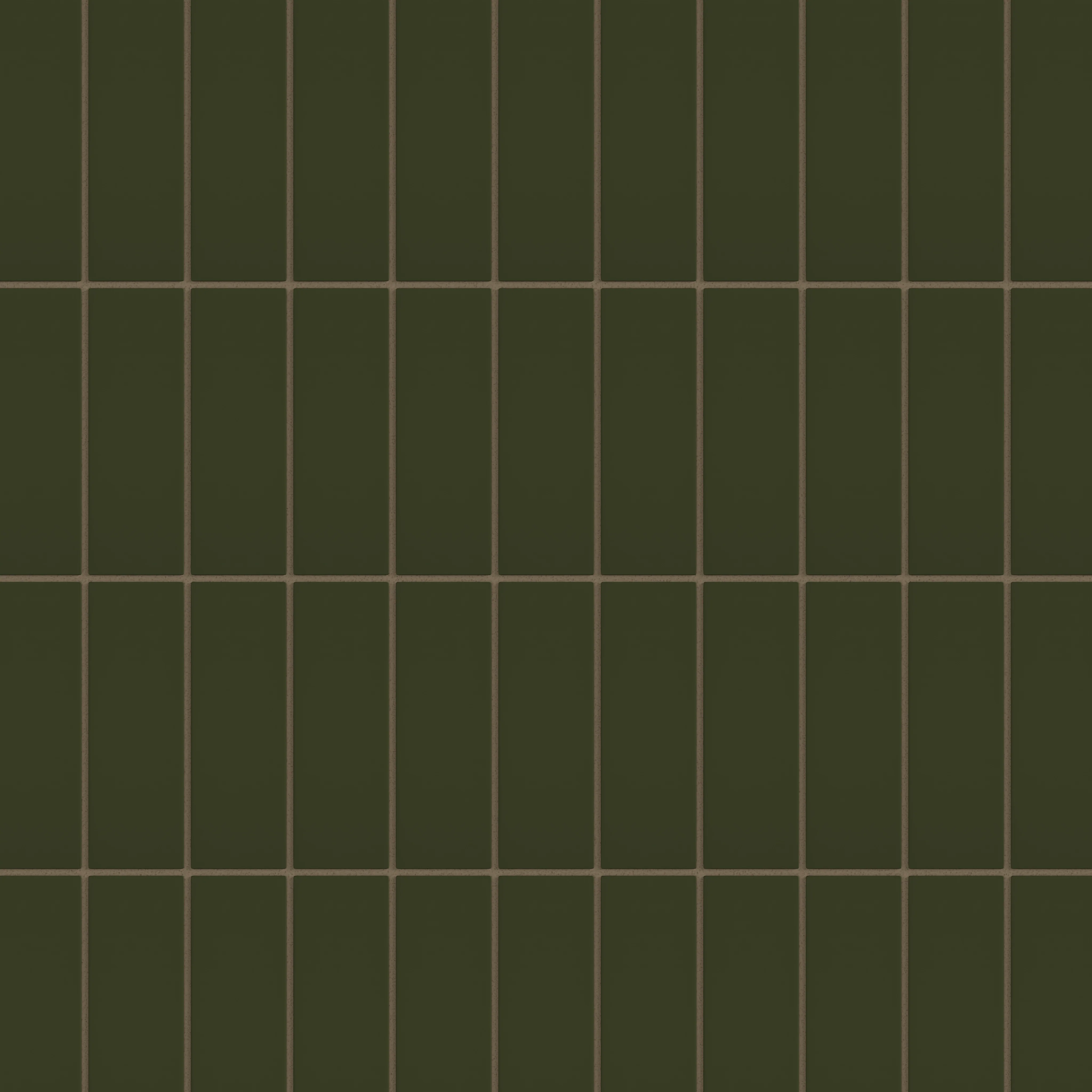 2x6 Natural Press Ceramic Tile in Green Apatite Matte - Rockland Interiors Inc.