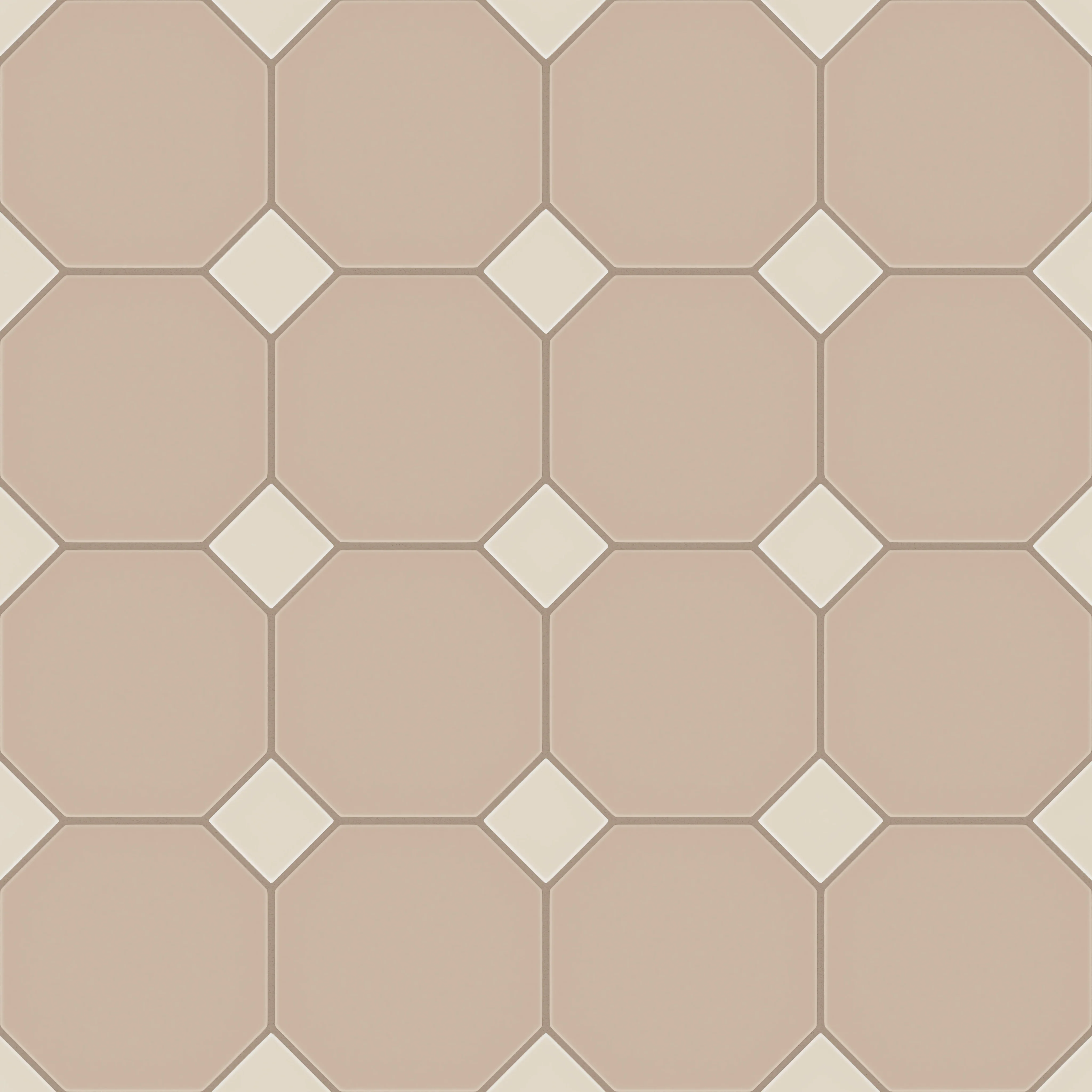 Gramercy Original Ceramic Tile in Sweet Pea Matte & Sand Dune Matte - Rockland Interiors Inc.