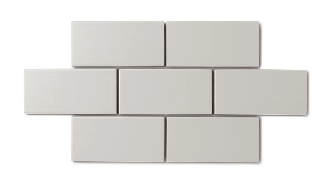 6x6 Natural Press Ceramic Tile in Titanium Grey Matte - Rockland Interiors Inc.