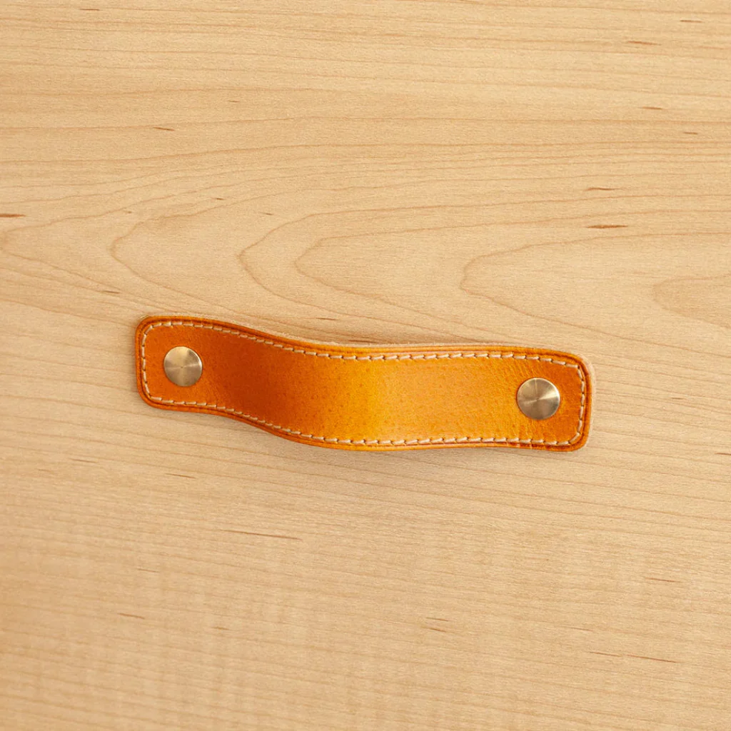 ST-SP02 Stitched Leather Strap Pull - Rockland Interiors Inc.
