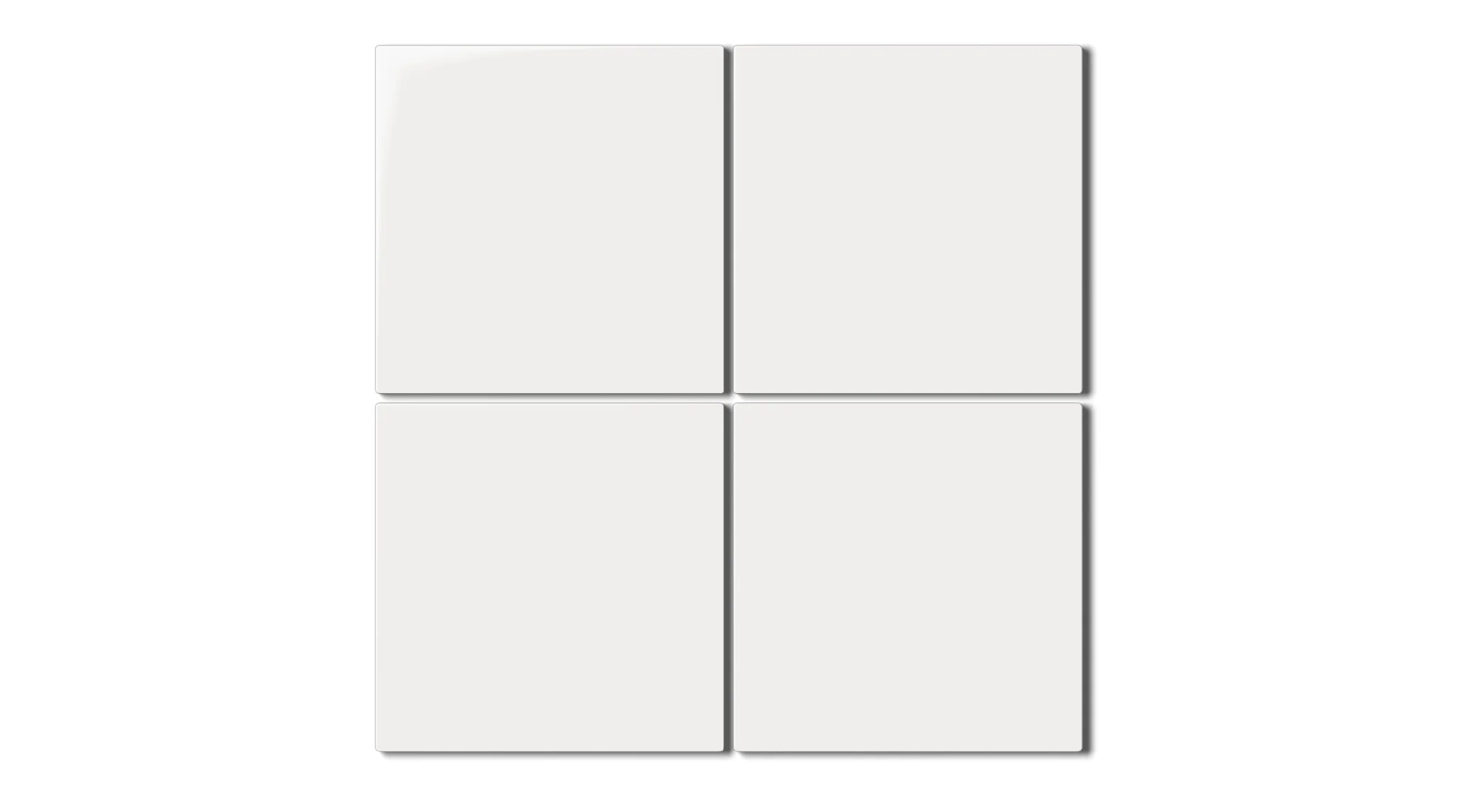 6x6 Natural Press Ceramic Tile in Salt Creek Gloss - Rockland Interiors Inc.