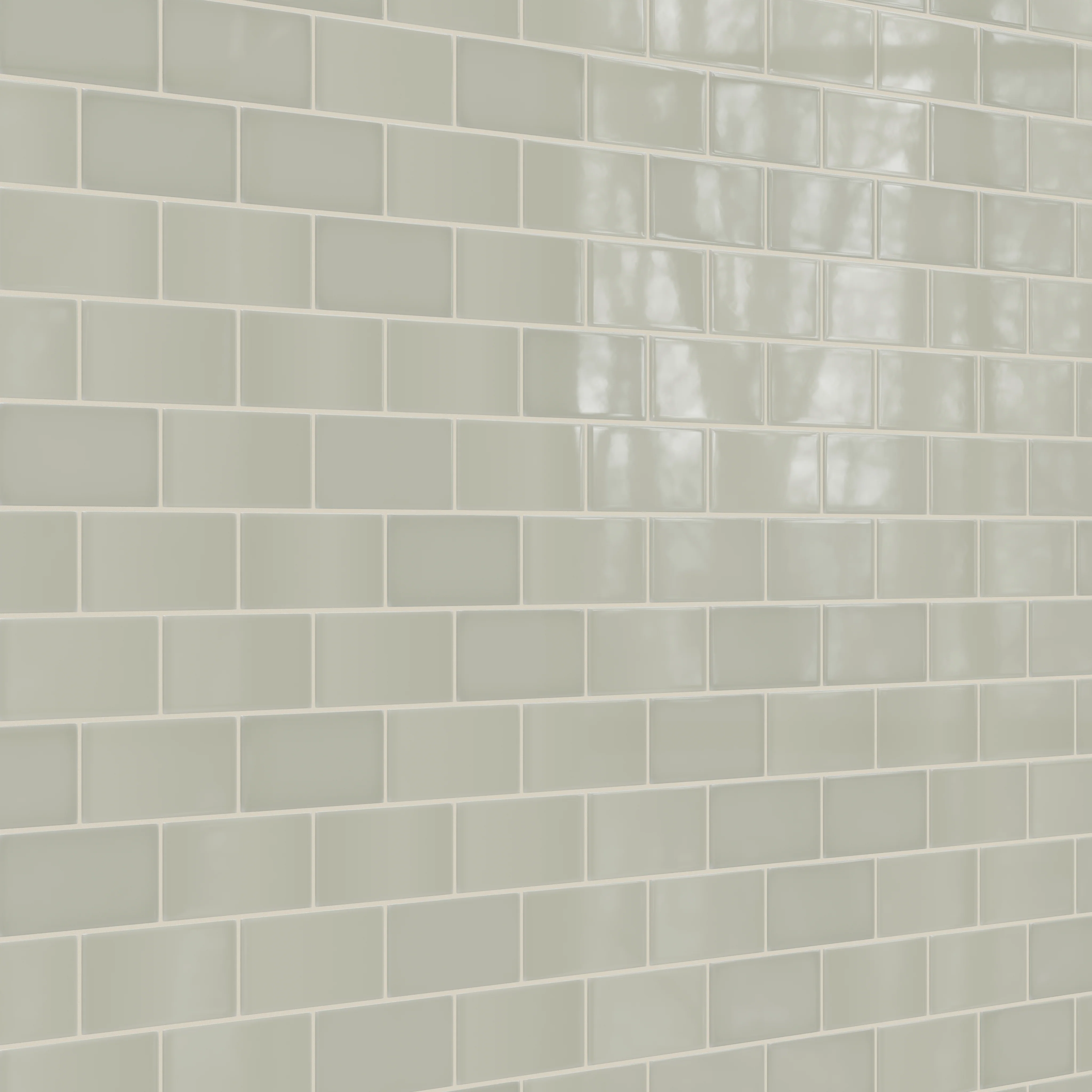 3x6 Natural Press Ceramic Tile in Manzanita Gloss - Rockland Interiors Inc.