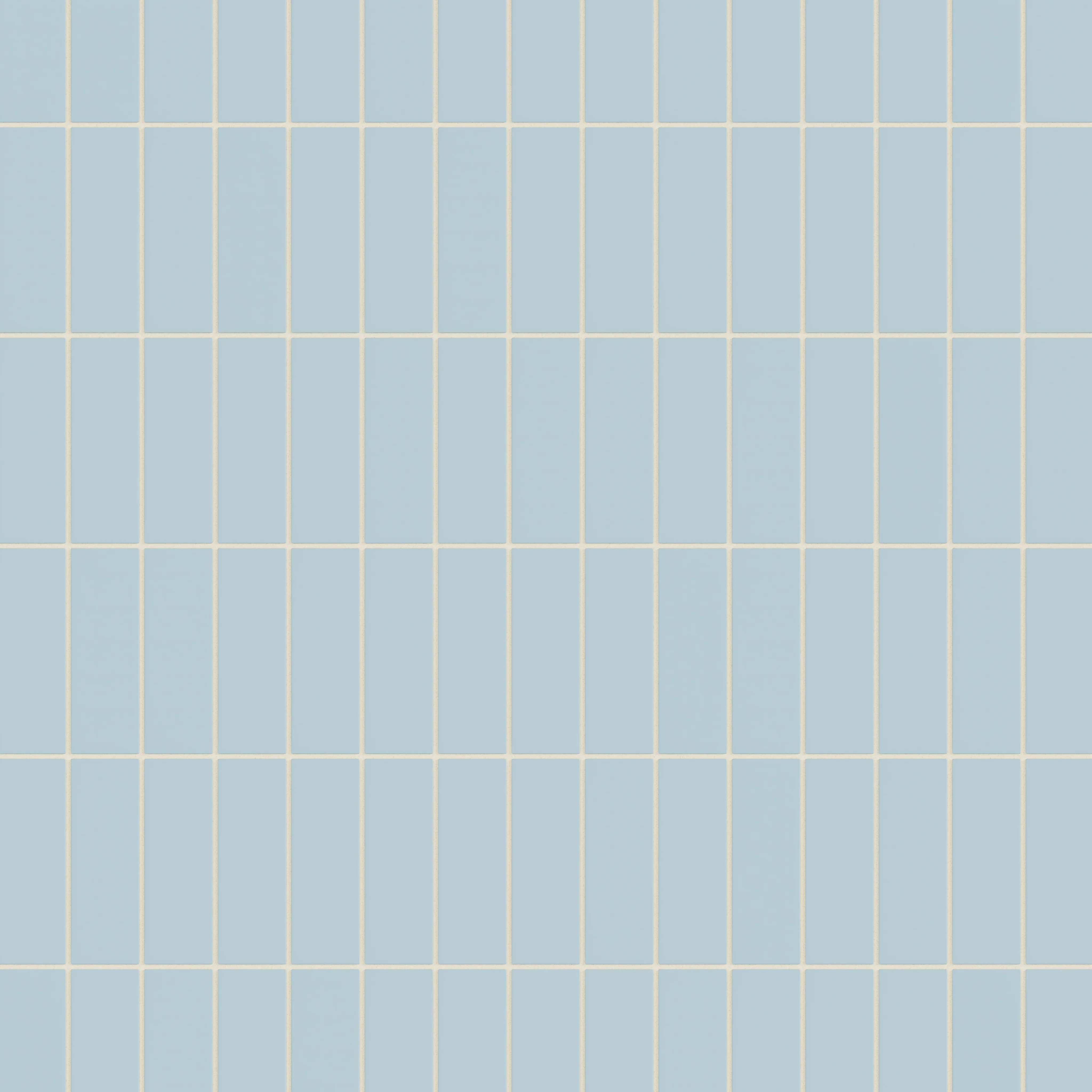 2x6 Natural Press Ceramic Tile in Egyptian Blue Matte - Rockland Interiors Inc.