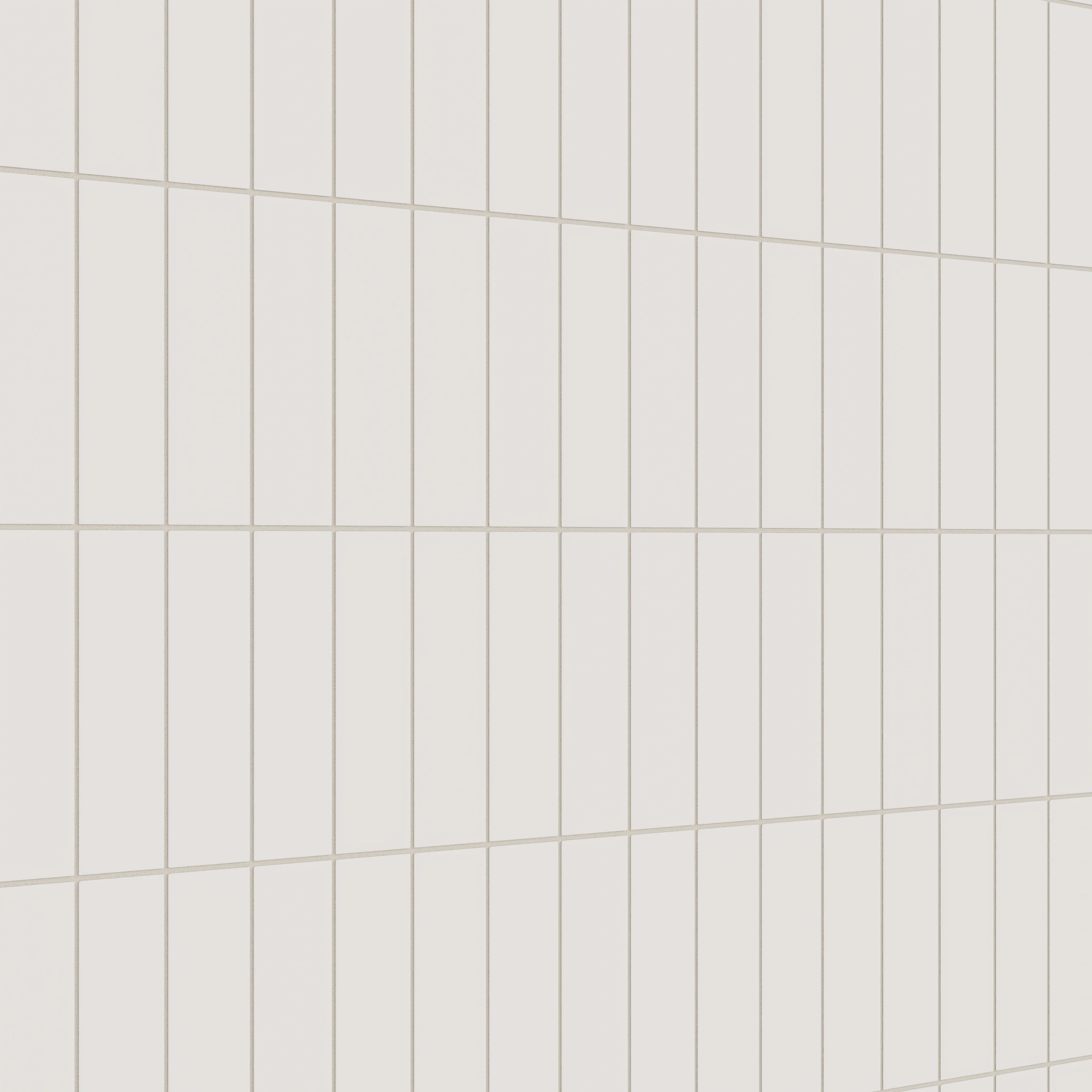 3x9 Natural Press Ceramic Tile in Pearl Matte - Rockland Interiors Inc.