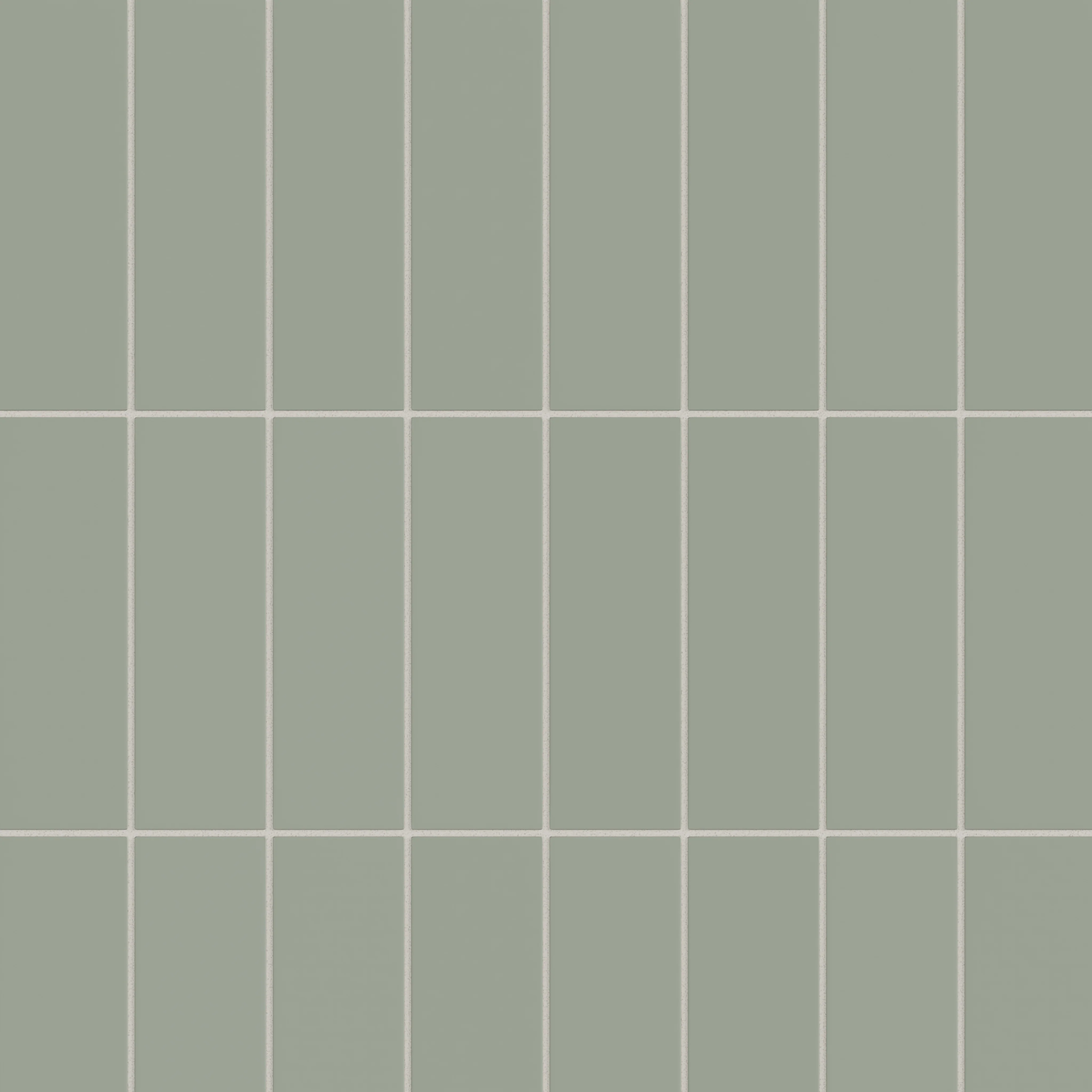 3x9 Natural Press Ceramic Tile in Terre Verte Matte - Rockland Interiors Inc.