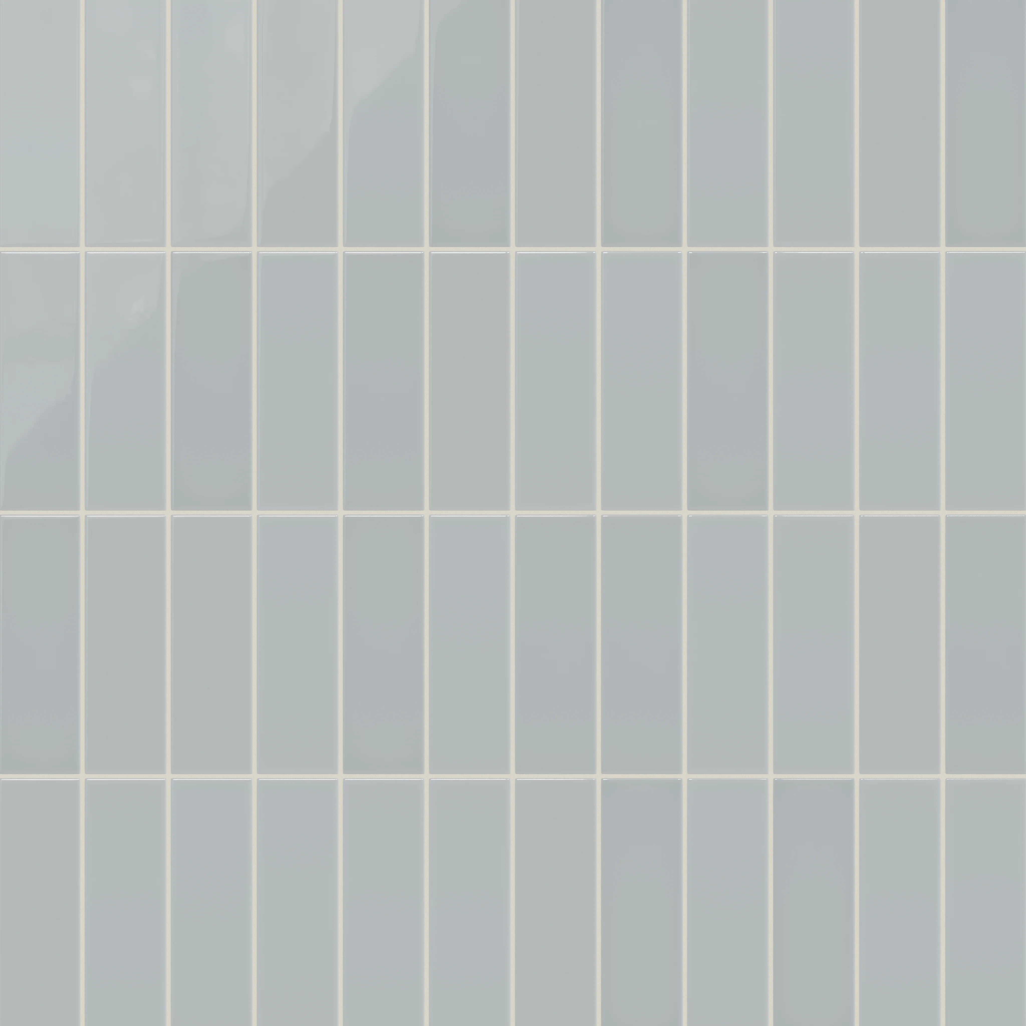 3x9 Natural Press Ceramic Tile in Alberta Blue Gloss - Rockland Interiors Inc.