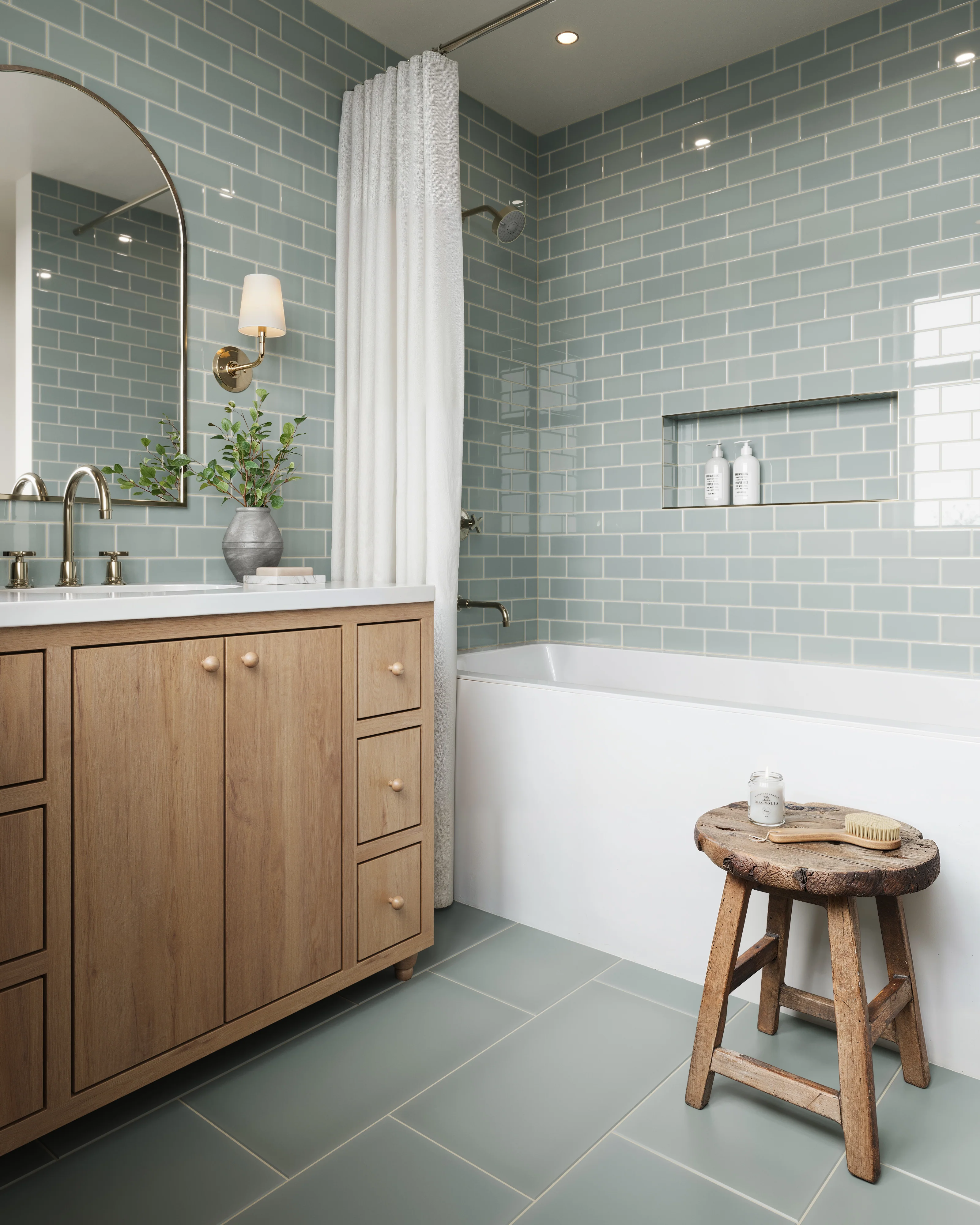 12x24 Natural Press Ceramic Tile in Hood River Matte - Rockland Interiors Inc.